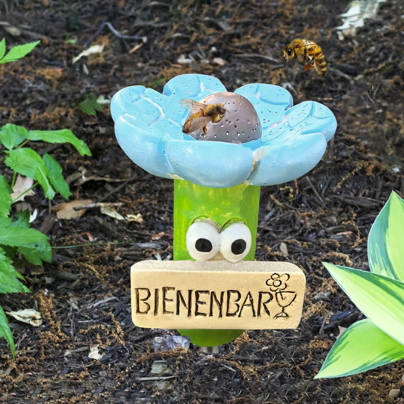 Shirene Bienentränke 5-tlg Set - Bunte Trinkbecher Für Bienen & Schmetterlinge