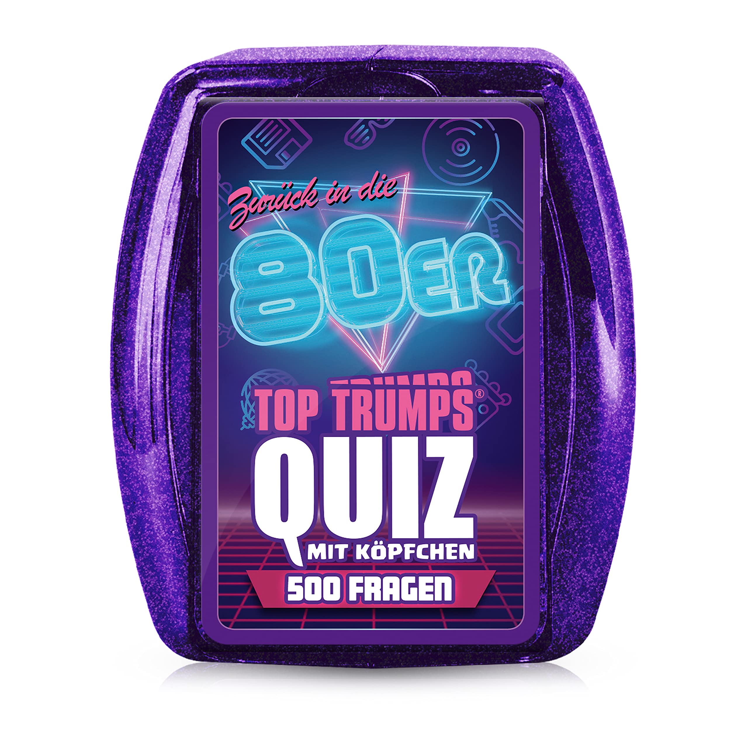 TOP TRUMPS QUIZ - 80er - 80er Jahre Wissensspiel - Alter 8+ - Deutsch