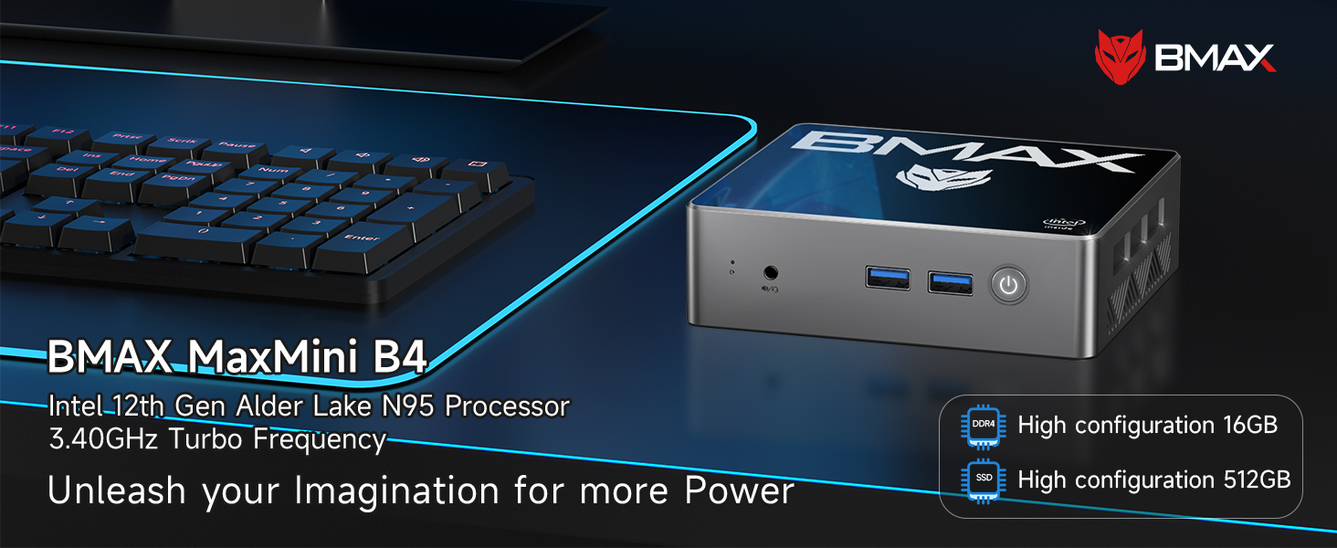 最新第12世代 Intel N97 BMAX mini pc Amazon.co.jp: BMAX Mini PC, Newest 12th Generation, Intel Alder