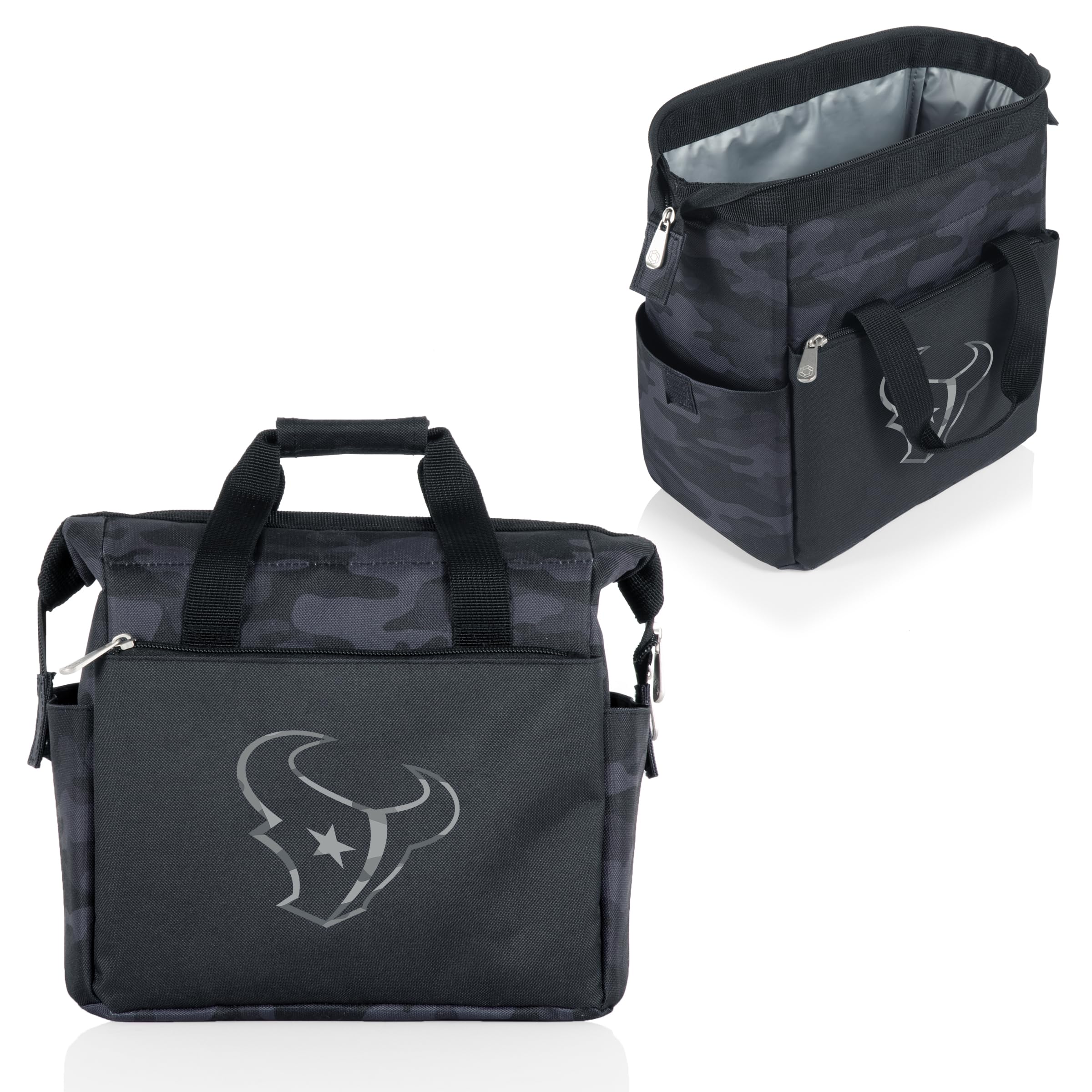 PICNIC TIME NFL New England Patriots On The Go Lunchtasche Kühltasche, weiche Kühlbox, isolierte Lunchtasche, (Black Camo)