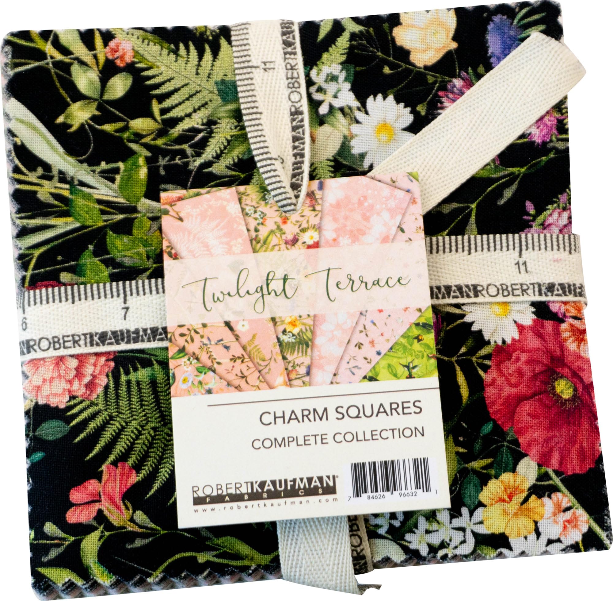 Twilight Terrace Charm Square 42 5-inch Squares Charm Pack Robert Kaufman Fabrics CHS-1396-42