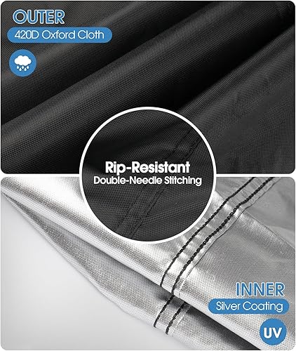 Miniatura 5 de Cubierta para horno de pizza Ninja OO101 Woodfire 8 en 1 soporte para exteriores (solo cubierta), accesorios para horno de pizza resistente al agua