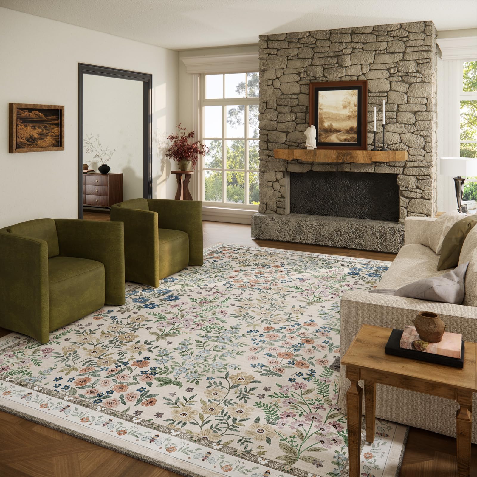 Palohom Washable Area Rug