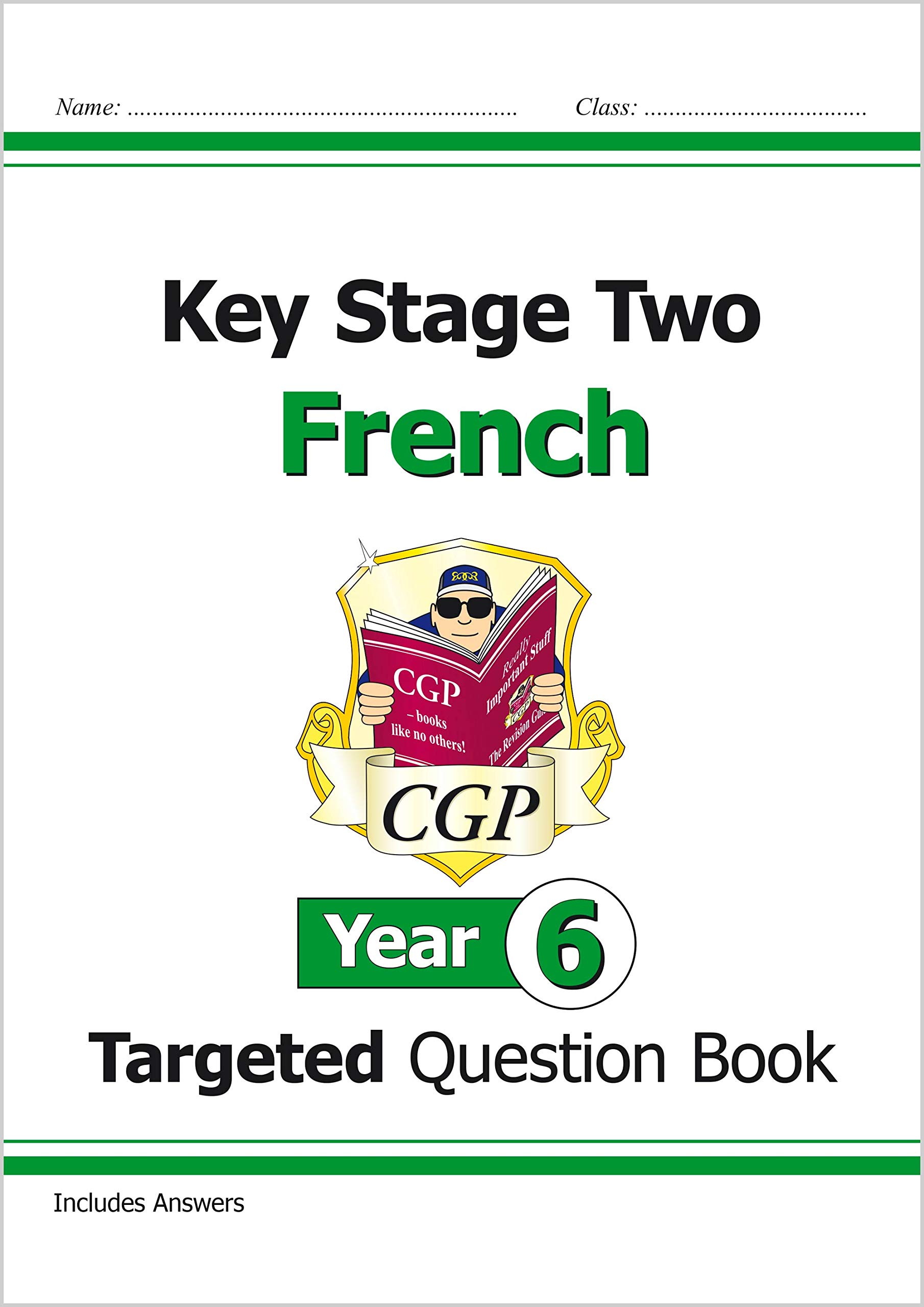 Coordination Group Publications Ltd (CGP) KS2 French Targeted Question Book - Year 6