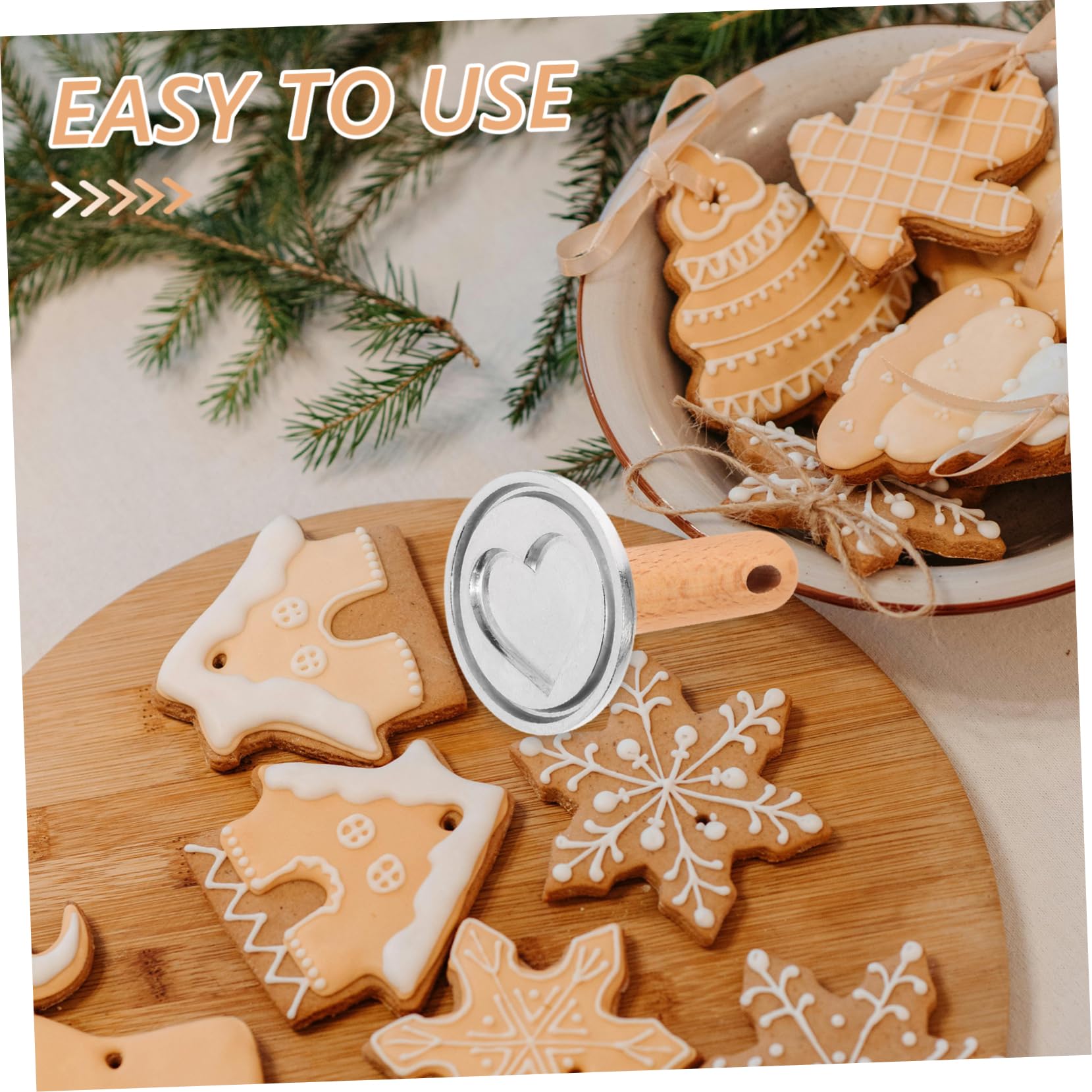 PRETYZOOM 10 Pezzi Del Biscotto Biscotti Forniture Da Forno Cracker Stampo Da Forno Per Da Forno Pressa Per Biscotti 3D Del Biscotto Fai Da Te