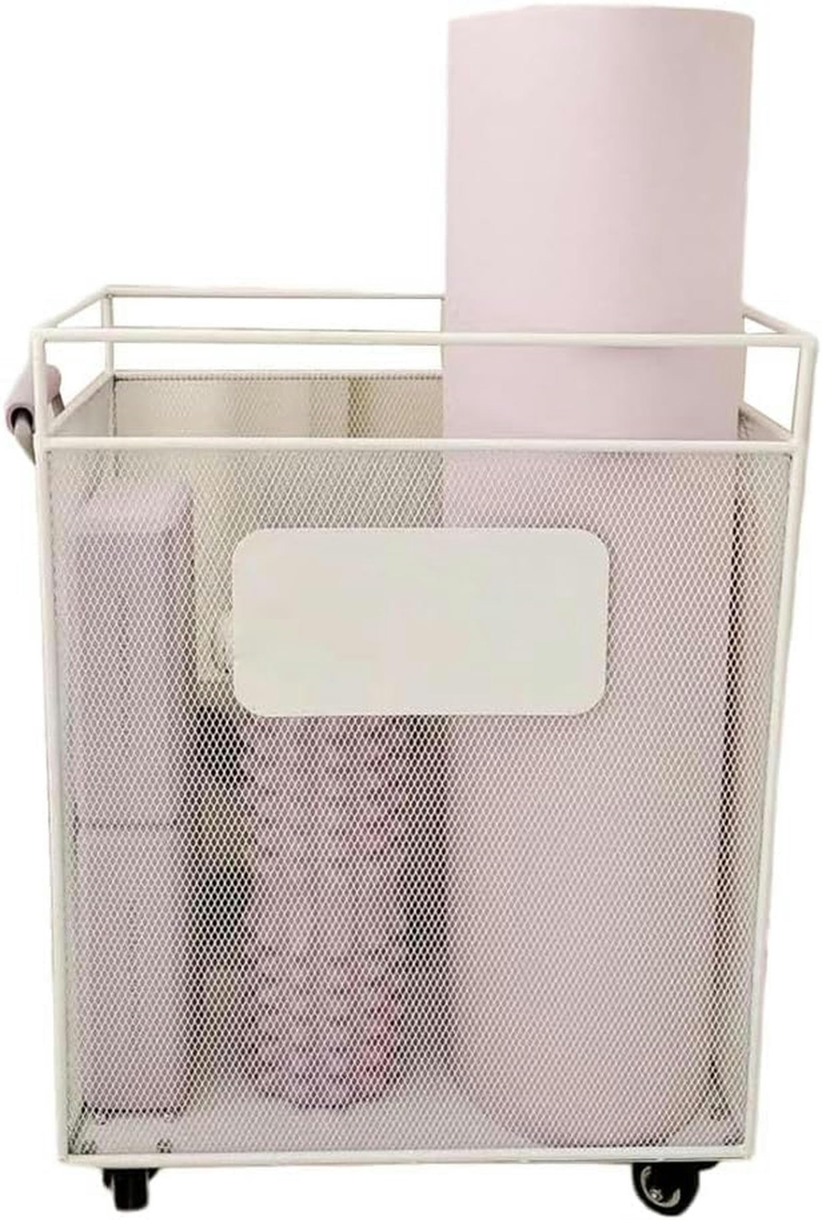 Rangement tapis de yoga mobile pour coin fitness au salon