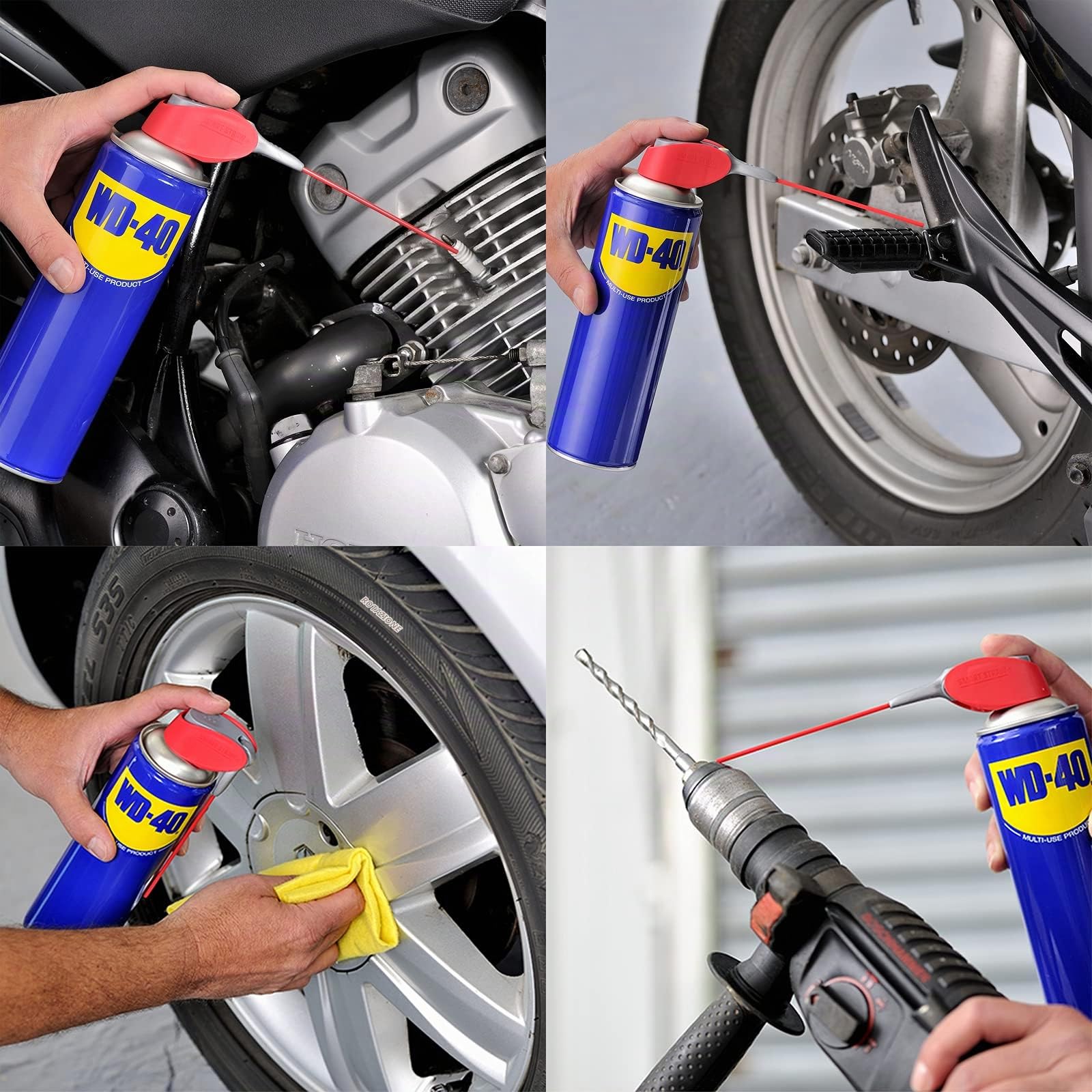 WD-40 - Spray lubrificante multiuso da 100 ml (confezione da 24 unità)
