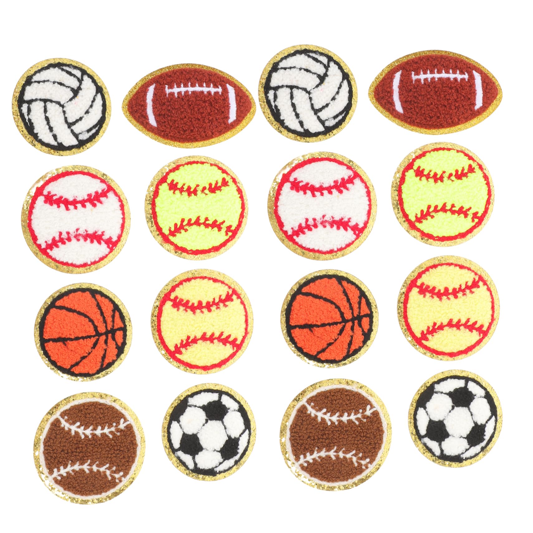 NUOBESTY 48pezzi Toppe Decorative Patches Termoadesive Per Abbigliamento Riparazione e Decorazione Borse e Scarpe