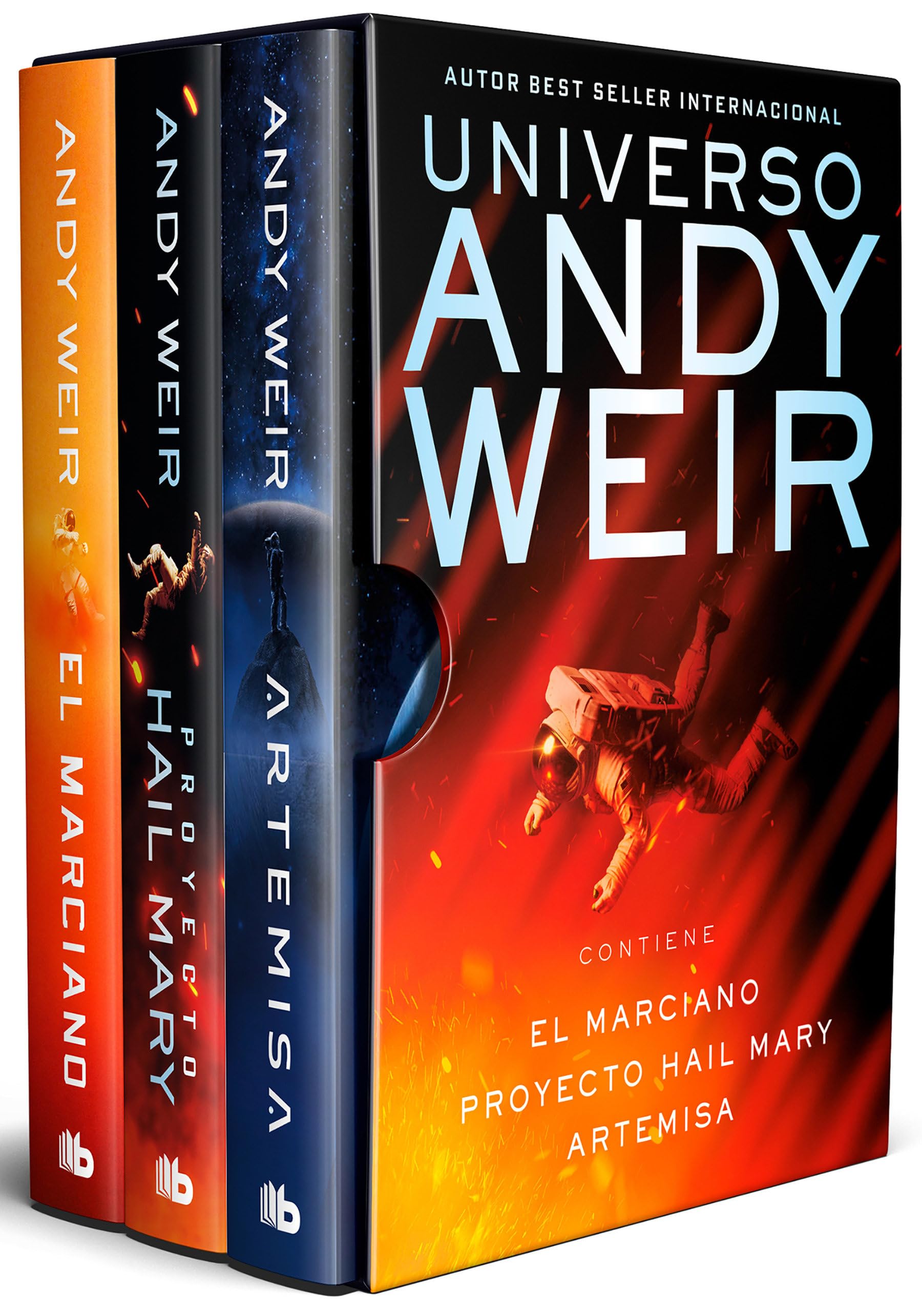 Universo Andy Weir (edición estuche con: El marciano | Proyecto Hail Mary | Artemisa) (Ficción)