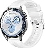 Rongep Soft Silicone 22mm Cord Compatible with Huawei Watch GT5GT5 ProGT4Watch 4 ProGT3GT3 ProGT2GT2 Pro Flexible and Durable Strap with Strip Appearance for 46mm