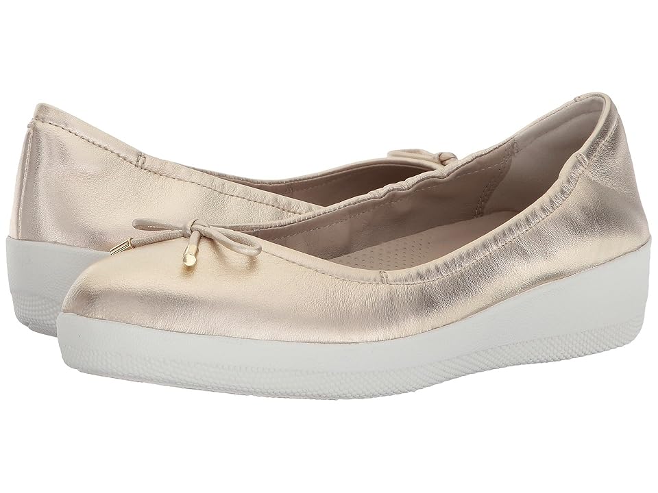 

FitFlop Superbendy Ballerinas (Pale Gold) Women's Shoes