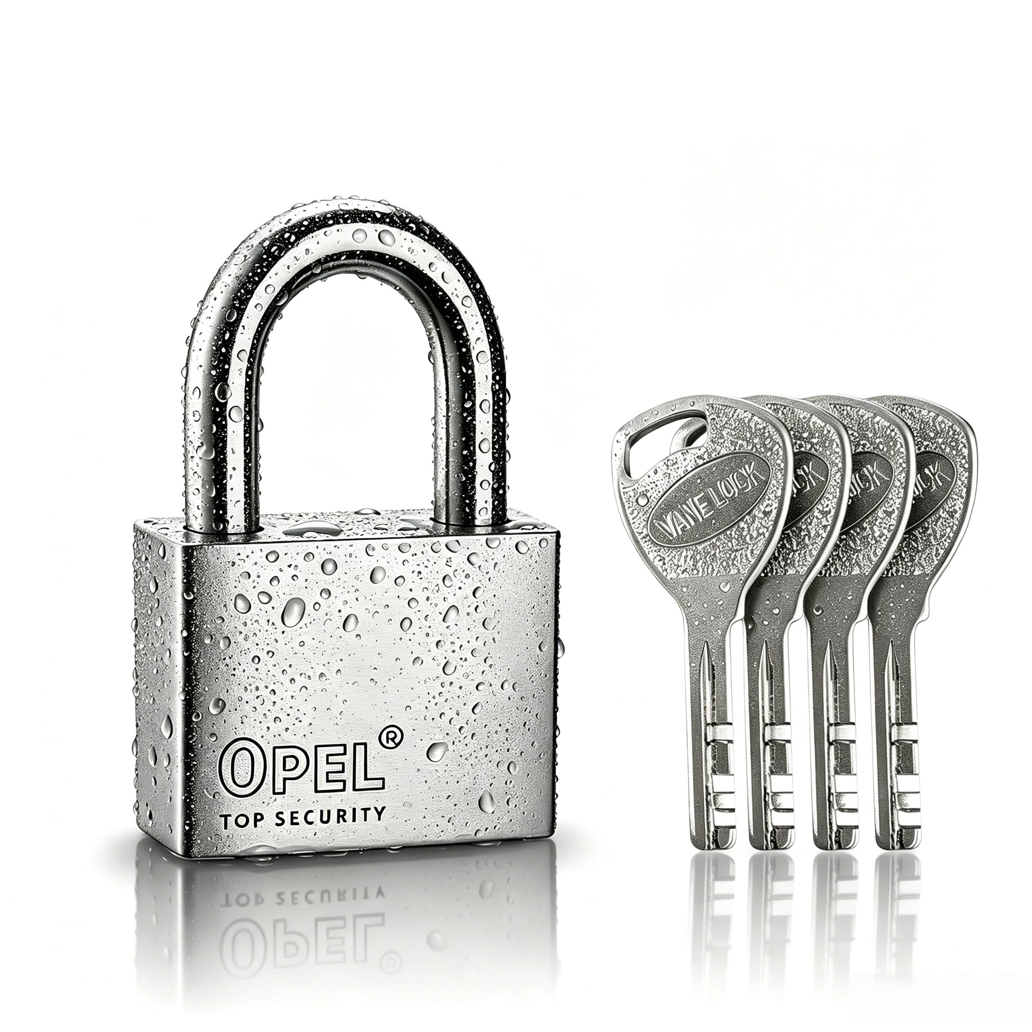 100% Waterproof 304 Stainless Steel High Security Padlock, 40mm