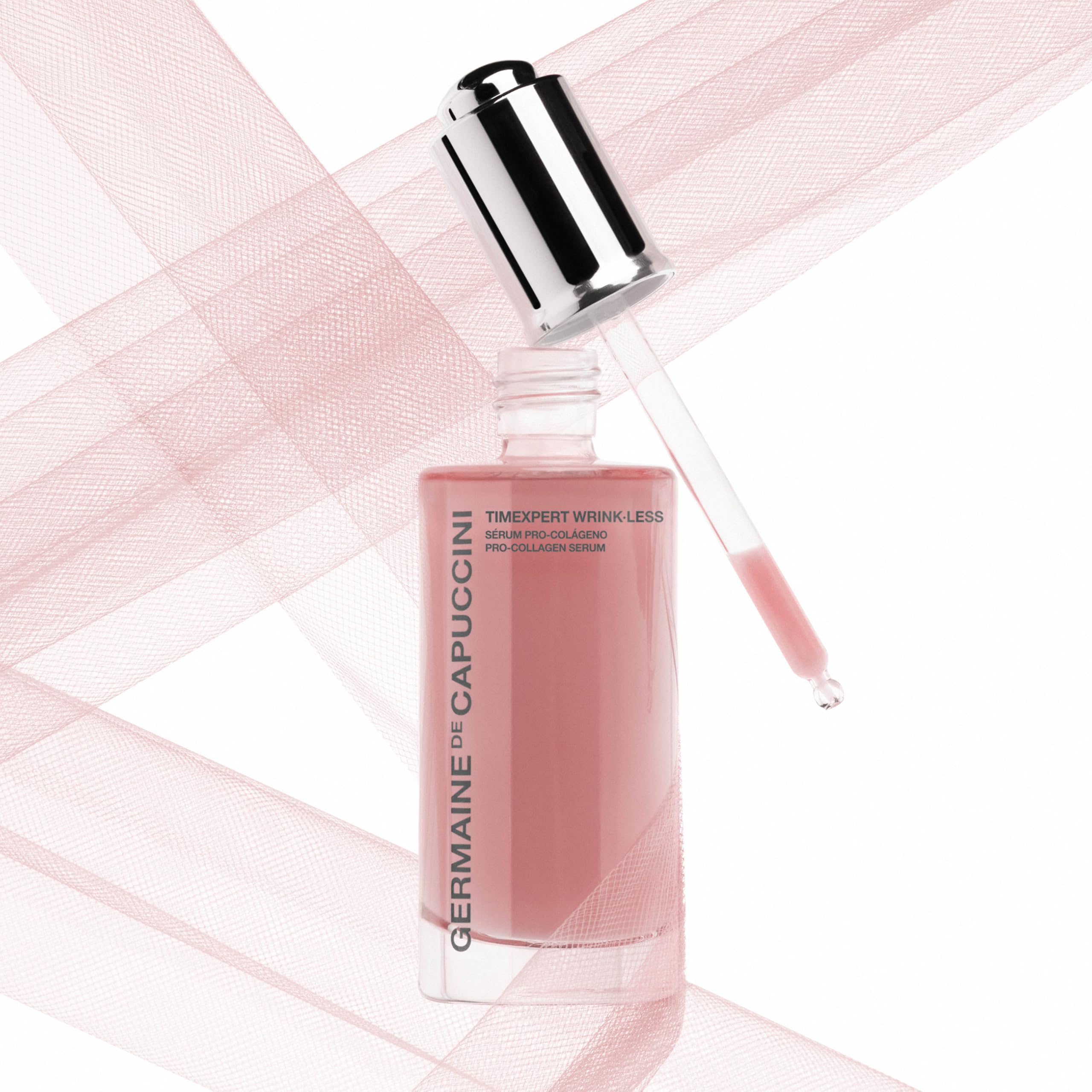 Germaine de Capuccini - Timexpert Wrink·Less - Pro-Collagen Serum - Wrinkle-Smoothing & Elasticity Care - Instant Glow - 1.69 Fl Oz