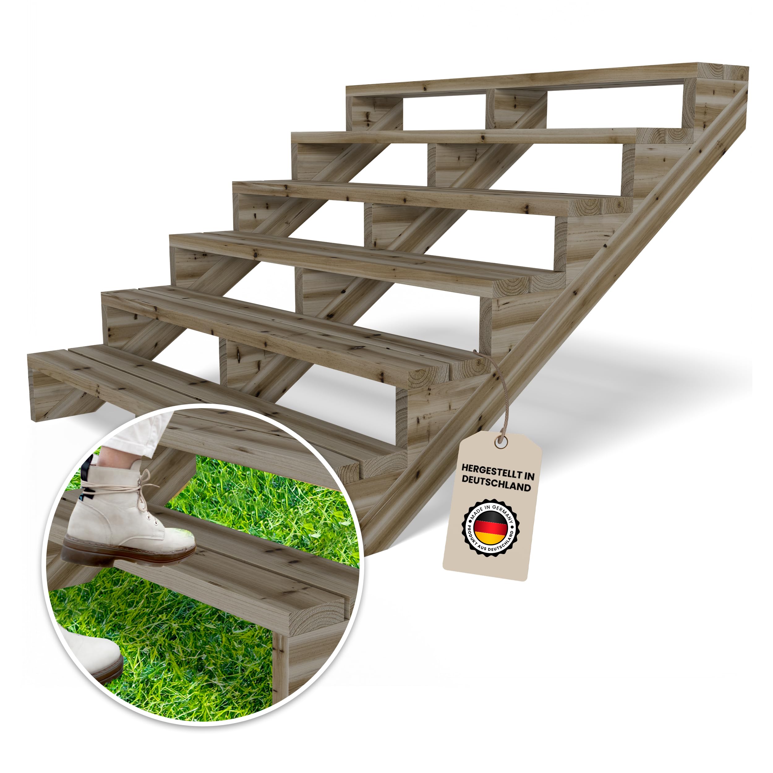 Gartenwelt Riegelsberger Palissade, Diamètre 12 Cm, Longueur 20 Cm