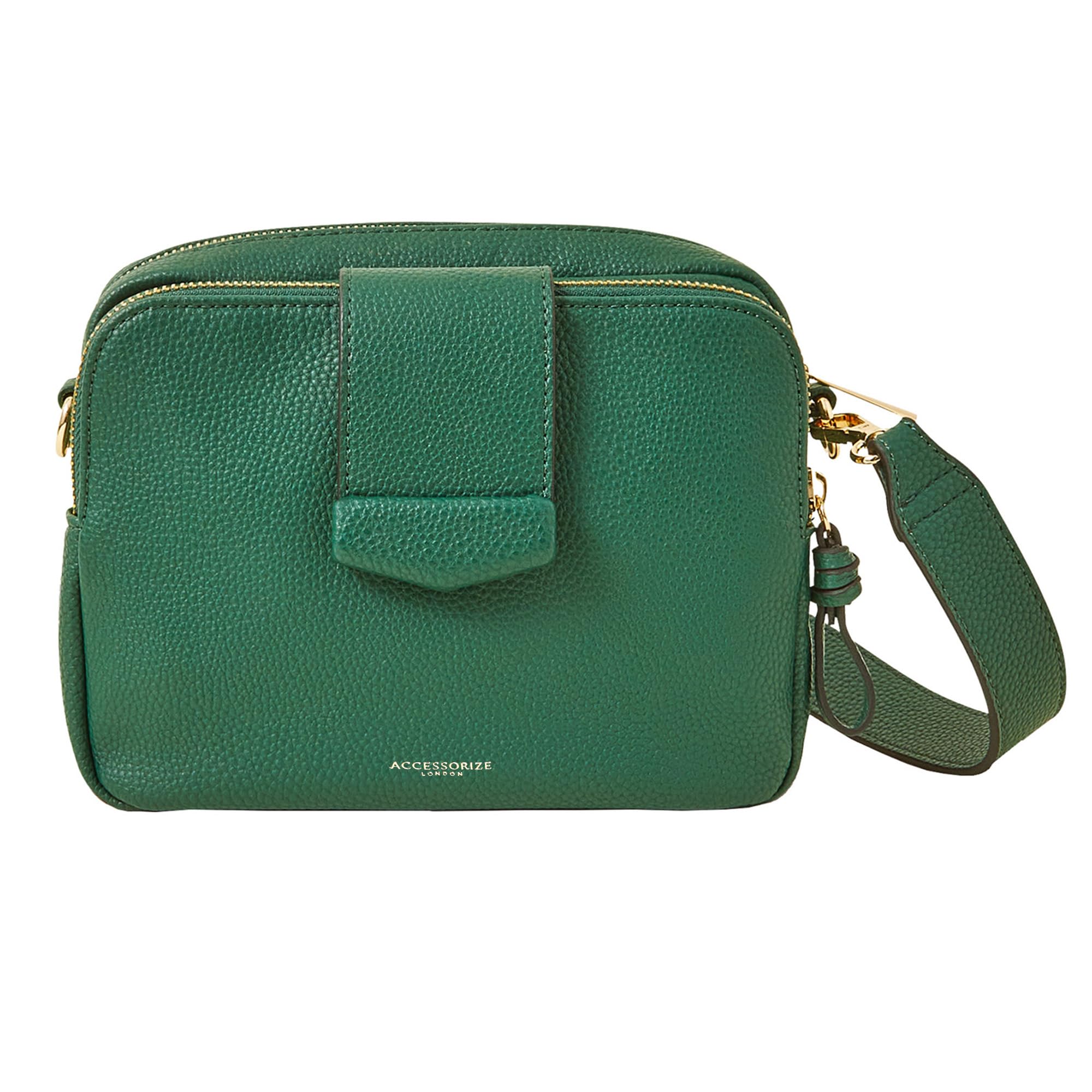Accessorize London Womens Green Functional Cross-body Bag Black (B0CKF97P44) Amazon Price History, Amazon Price Tracker