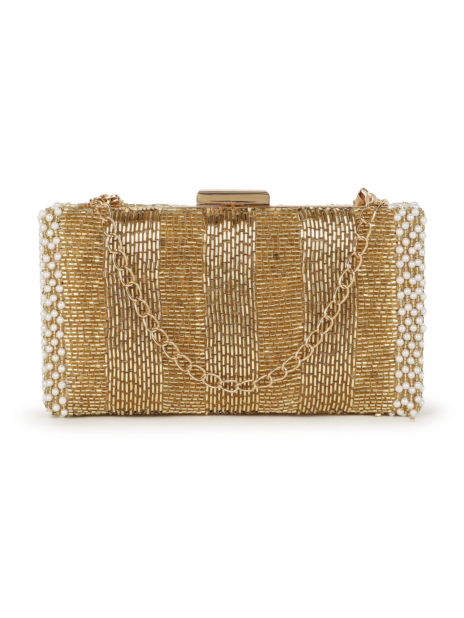 See full amazon price history chart for Anekaant Adorn Gold & White Striped Embellished Faux Silk Clutch Anekaant Adorn Gold & White Striped Embellished Faux Silk Clutch (B0BPC4T45C) Amazon Price History, Amazon Price Tracker