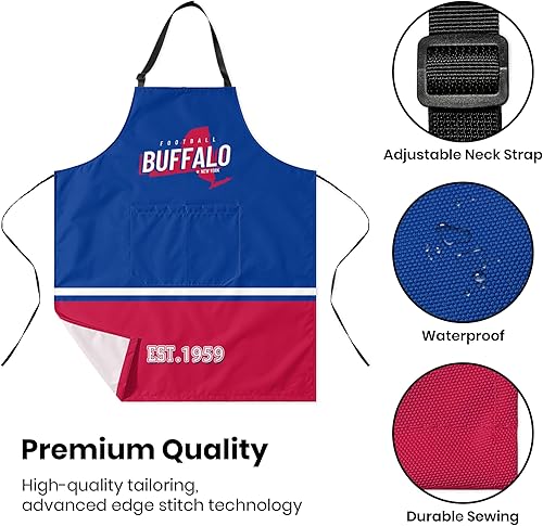 Miniatura 3 de Custom Personalized Cooking Apron Waterproof For Women Men,Add Name and Number Kitchen Grill Chef Cooking Apron