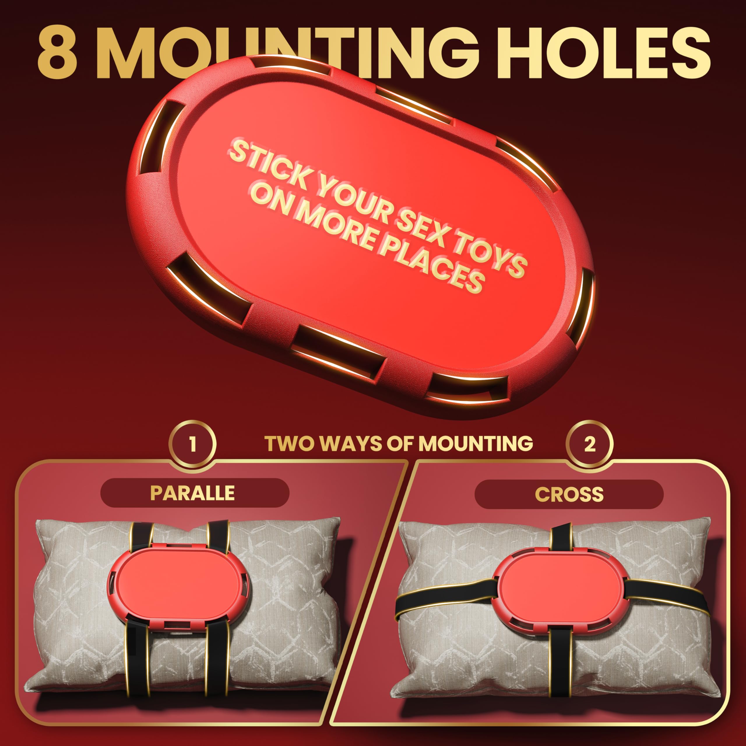 Amazon.com: Suction Cup Dildo Mount Sex Saddle Adjustable Strap-On Harness Dildo Holder for Chair, Cushion, Sofa Hands-Free Base for Suction Cup Dildos Sex Toys for Women, Men, Couples : Amazon.com: Suction Cup Dildo Mount Sex Saddle Adjustable Strap-On Harness Dildo Holder for Chair, Cushion, Sofa Hands-Free Base for Suction Cup Dildos Sex Toys for Women, Men, Couples :