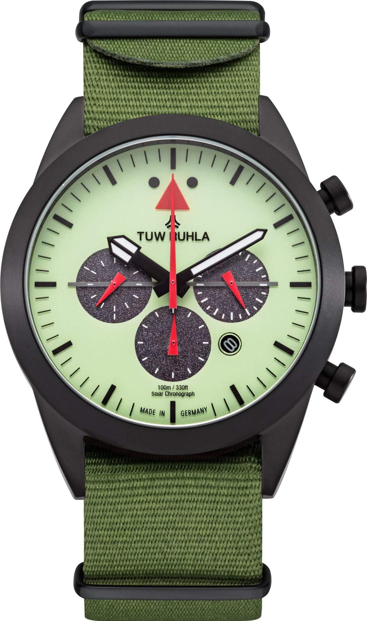 TUW Ruhla Aviator 51243-162813 Watch Solar Operation