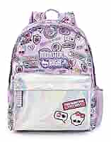 モンスターハイ　リュック Monsterhigh Amazon.com | Monster High Girls Backpack | Pink & Silver