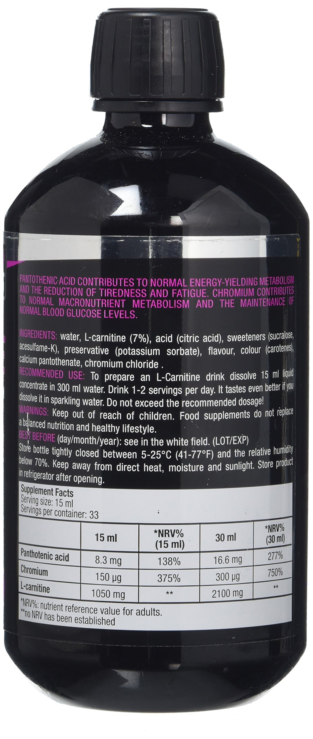 biotech l-carnitine chrome apple pear 500ml review L Carnitine improving workout performance Let us tell you greens Color:Petal