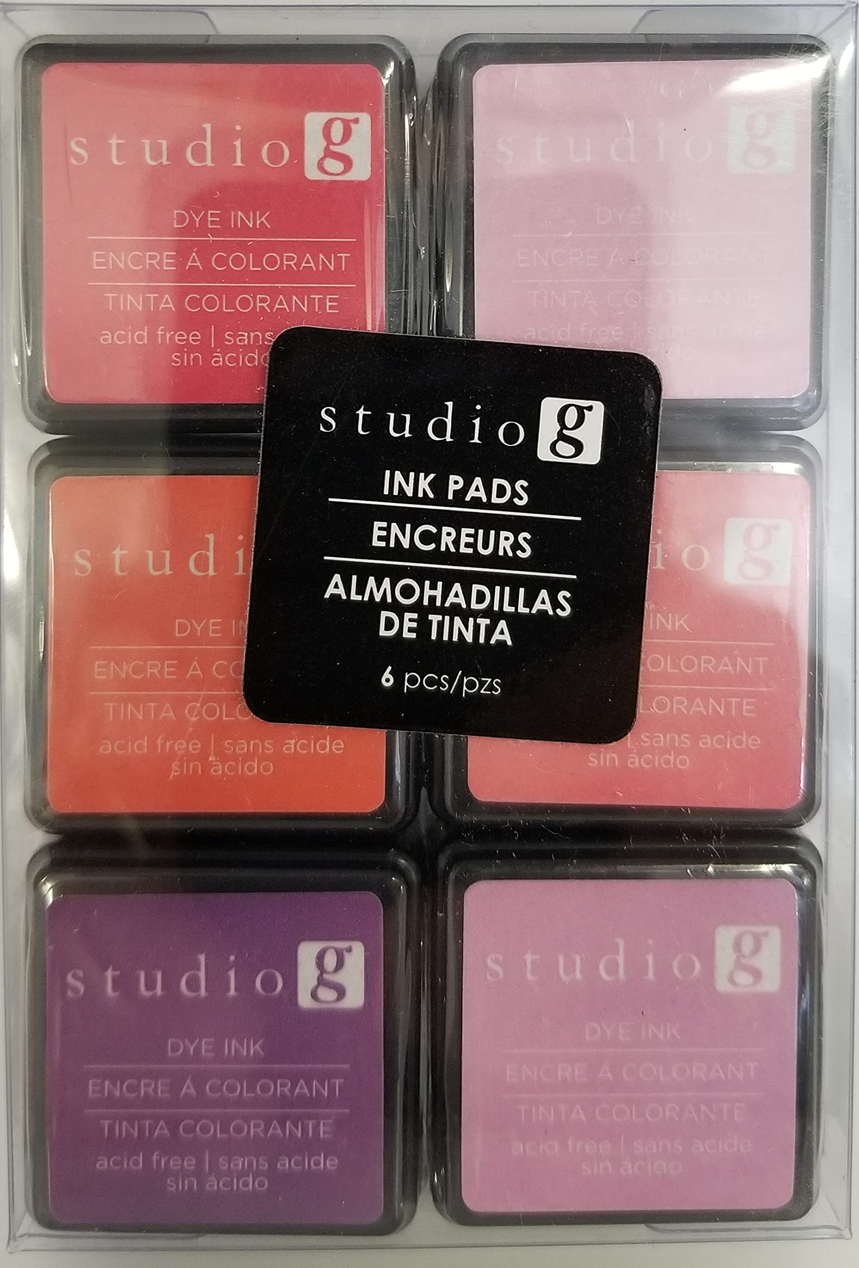 Buy Hampton Art Studio G Set of 6 Mini Dye Ink Pads Online at desertcartOMAN