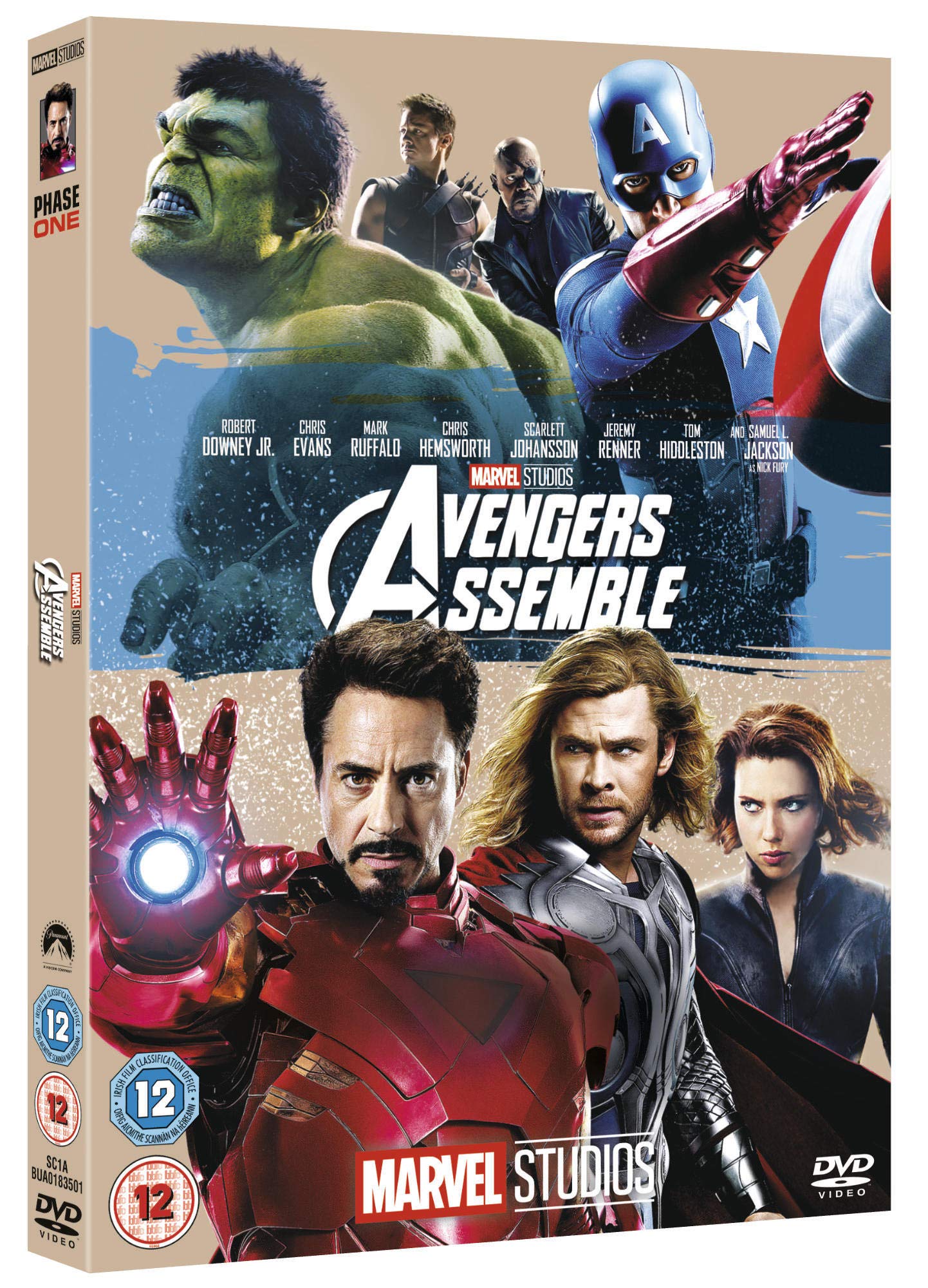 Image secondaire de Avengers Assemble - Film DVD avec Couvertures Aléatoires