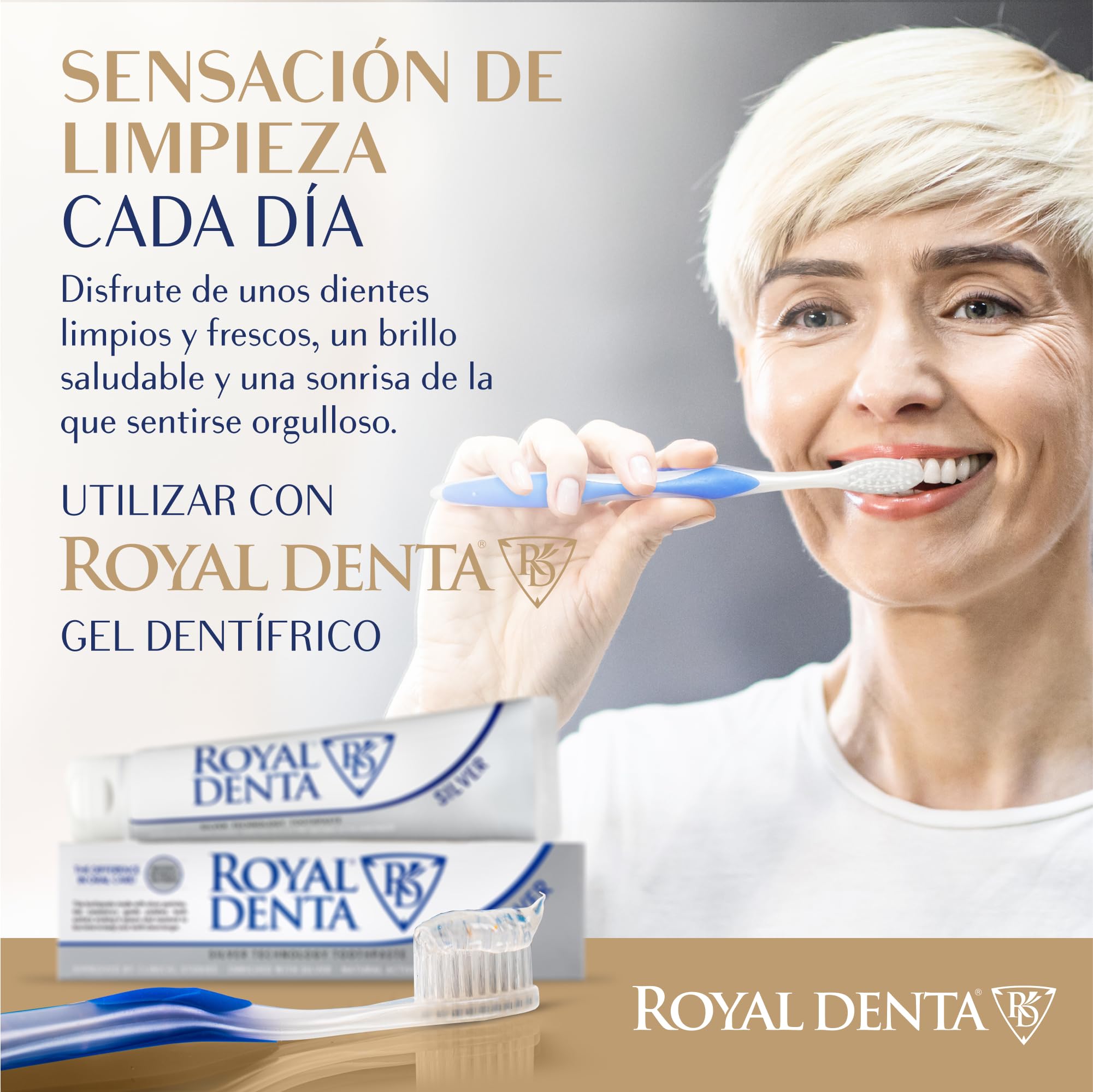 Cepillo dental con hilo dental multipack para adultos, doble longitud plata infusión cerdas para eliminación de placa interdental y cuidado de las encías, medio suave manual