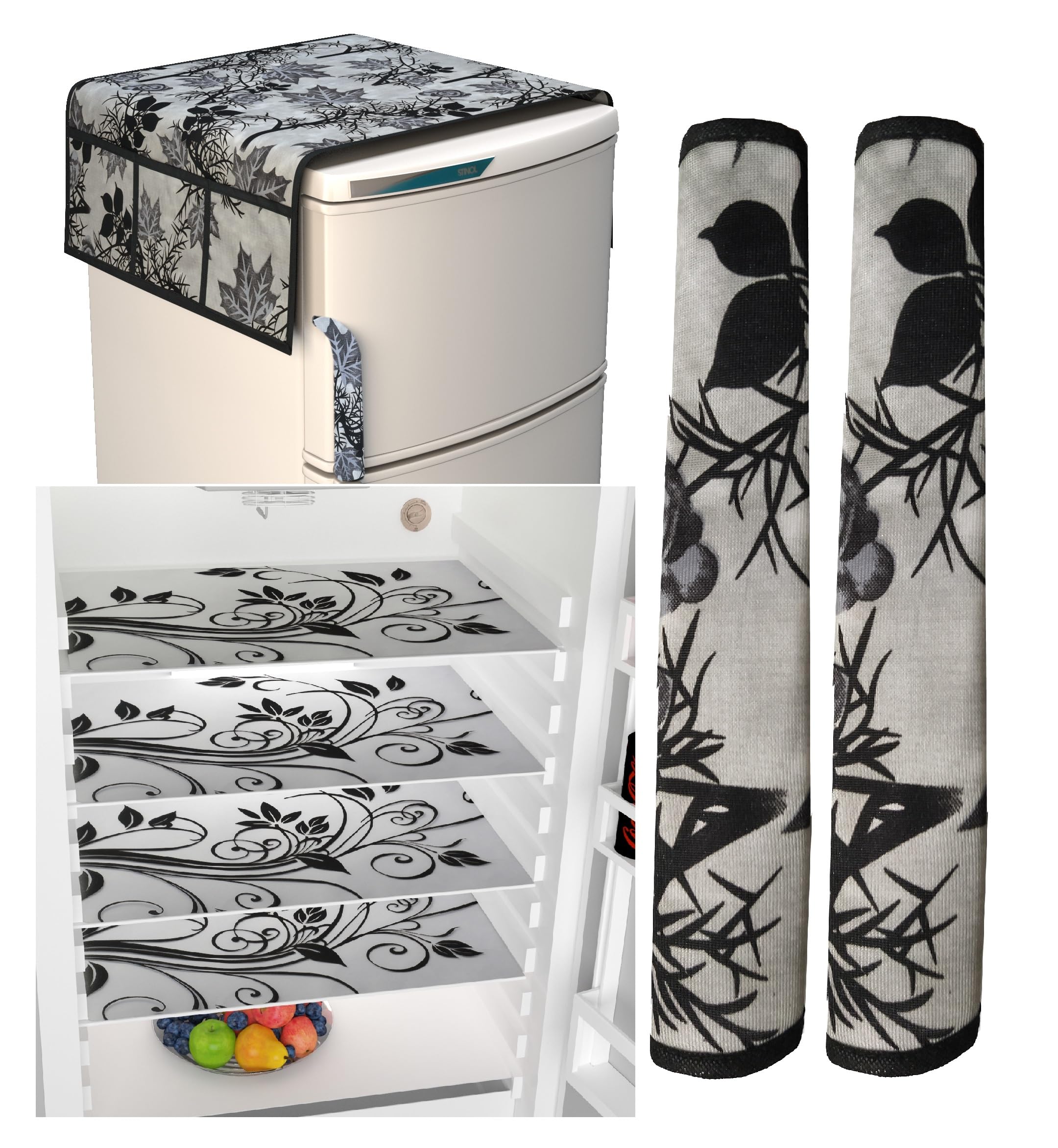 Fridge Top Cover Set - Protect & Decorate! -8 Fridge Top Cover Set - Protect & Decorate! -8
