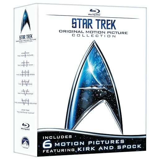 Star Trek: Original Motion Picture Collection (Star Trek I, II, III, IV, V, VI + The Captain's Summit Bonus Disc) [Blu-ray]