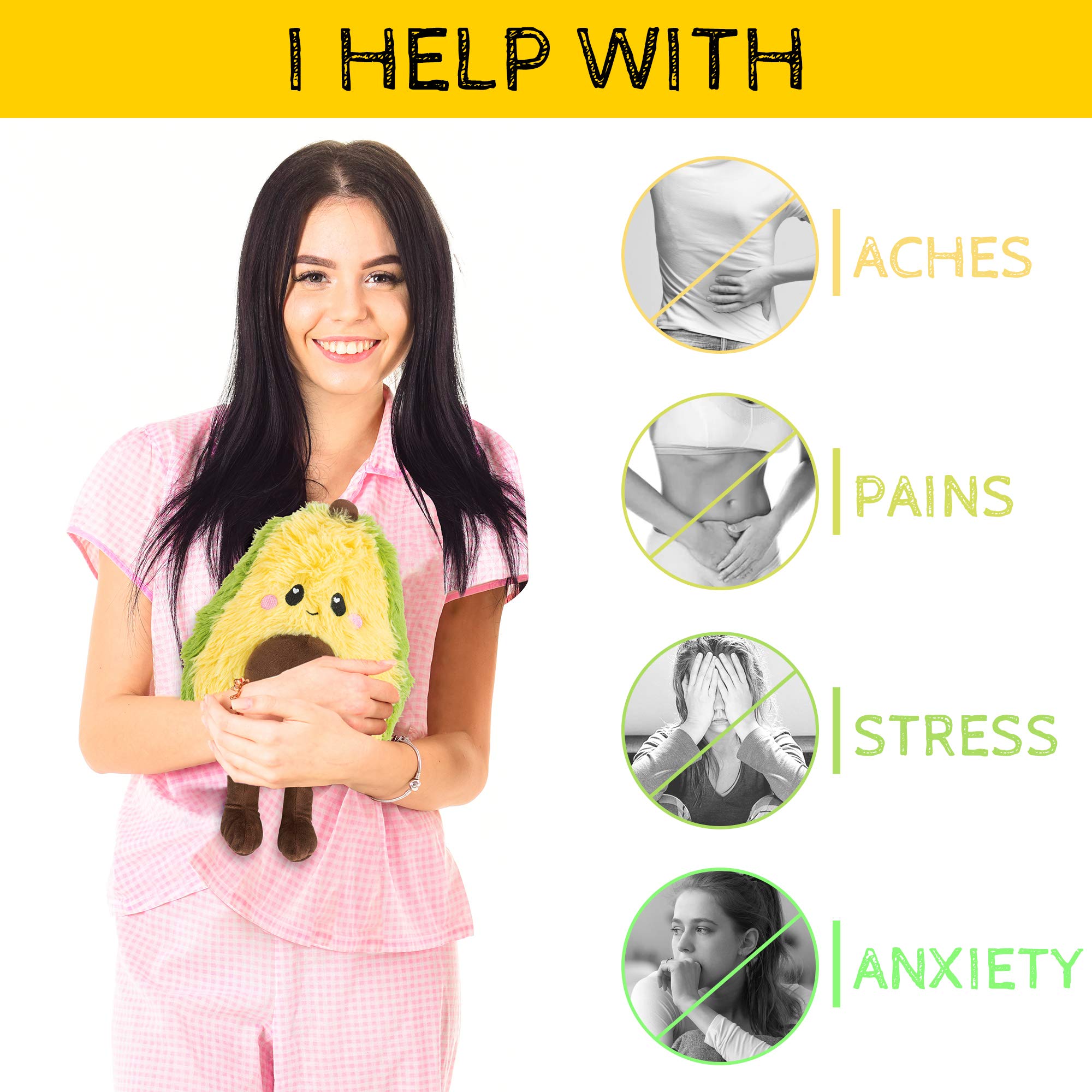 stuffed animal heating pad for cramps