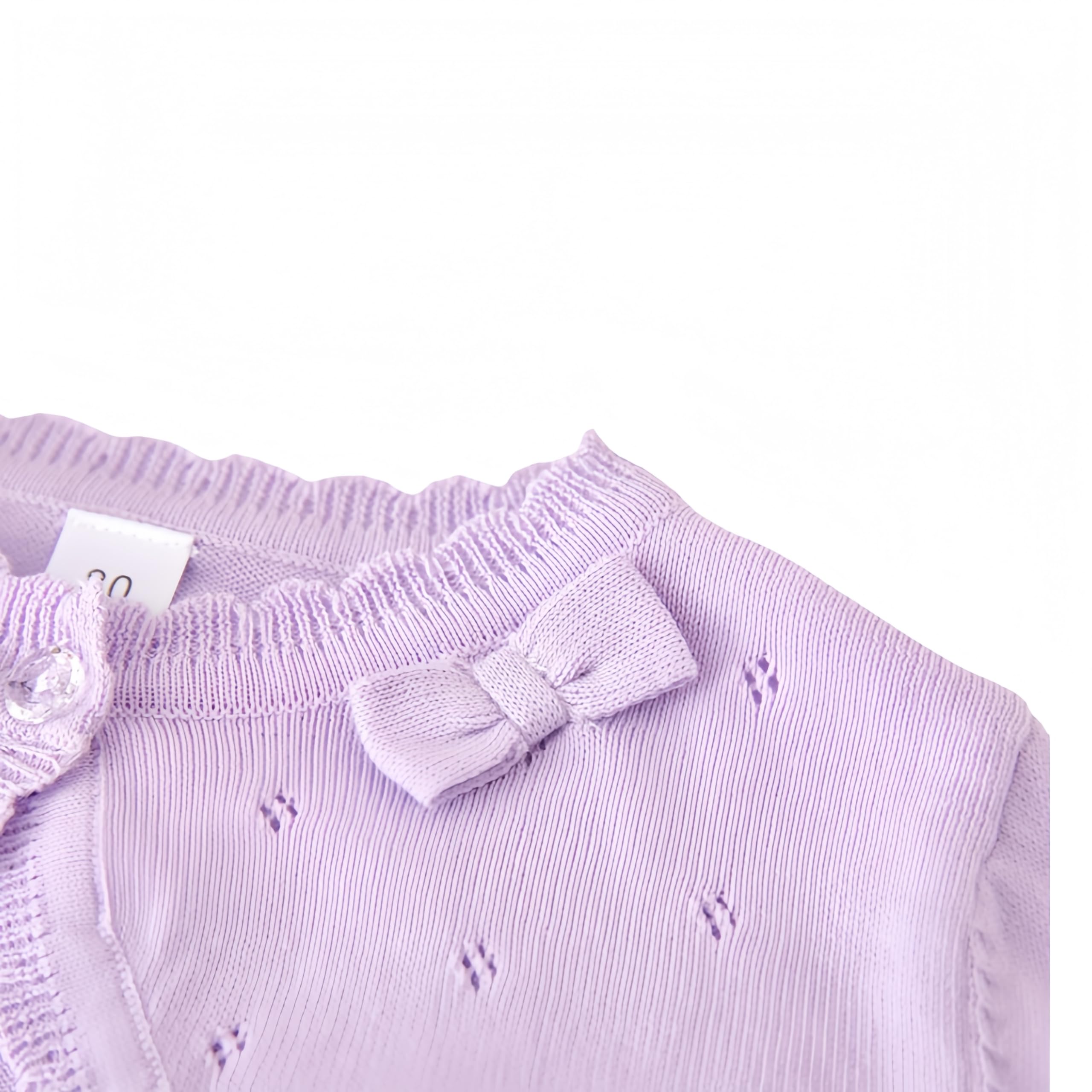 Proumhang Cardigan Bolero Shrug da Bambina Maglioni a Maniche Lunghe in Cotone Scialle a Un Bottone Giacca Felpa Cappotti Vestito Chlidren Coprire per 3-10 Anni