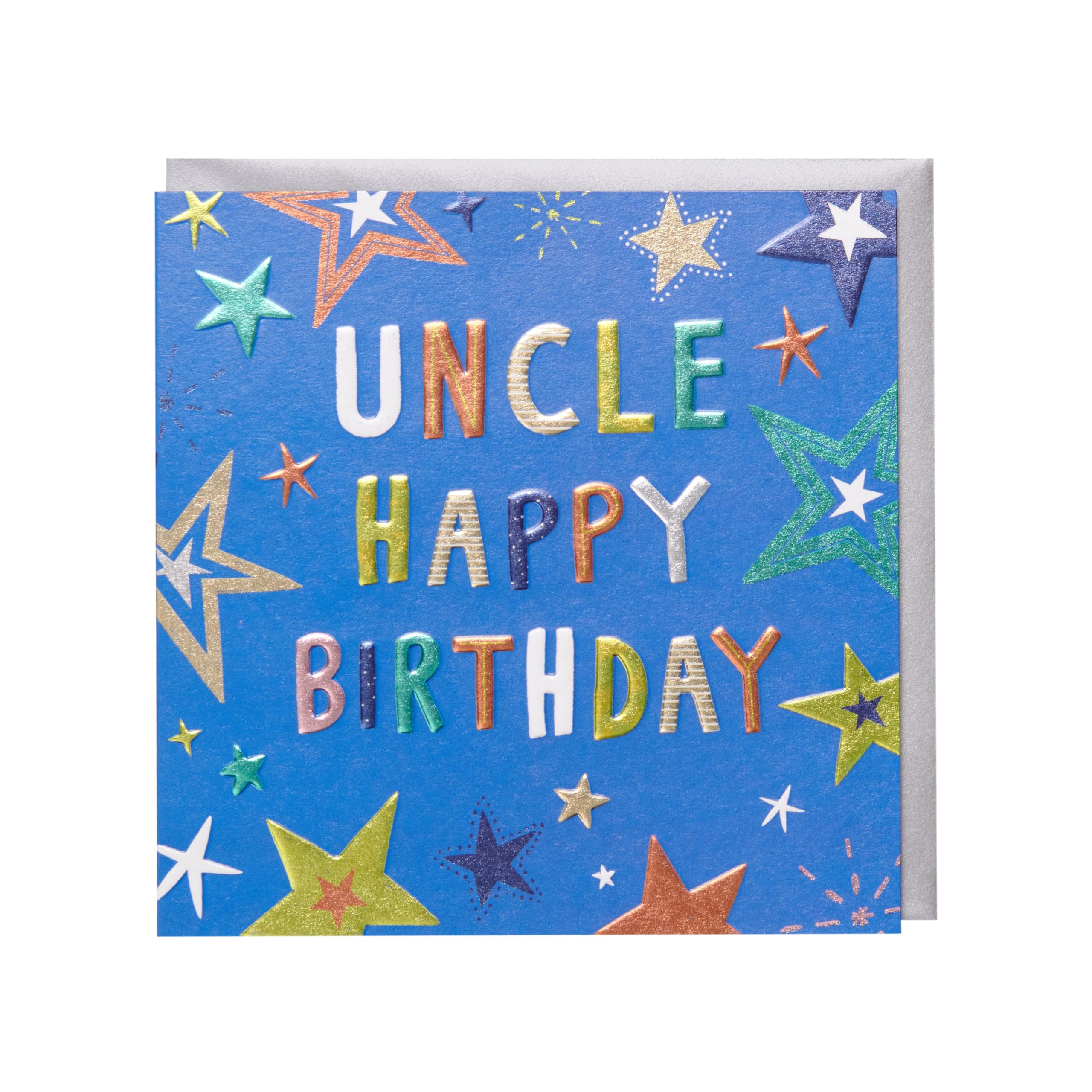 Kindred | Uncle Happy Birthday Card | Happy Birthday Gifts | Him, Boys, Men | With Envelope | 165 x 165 mm