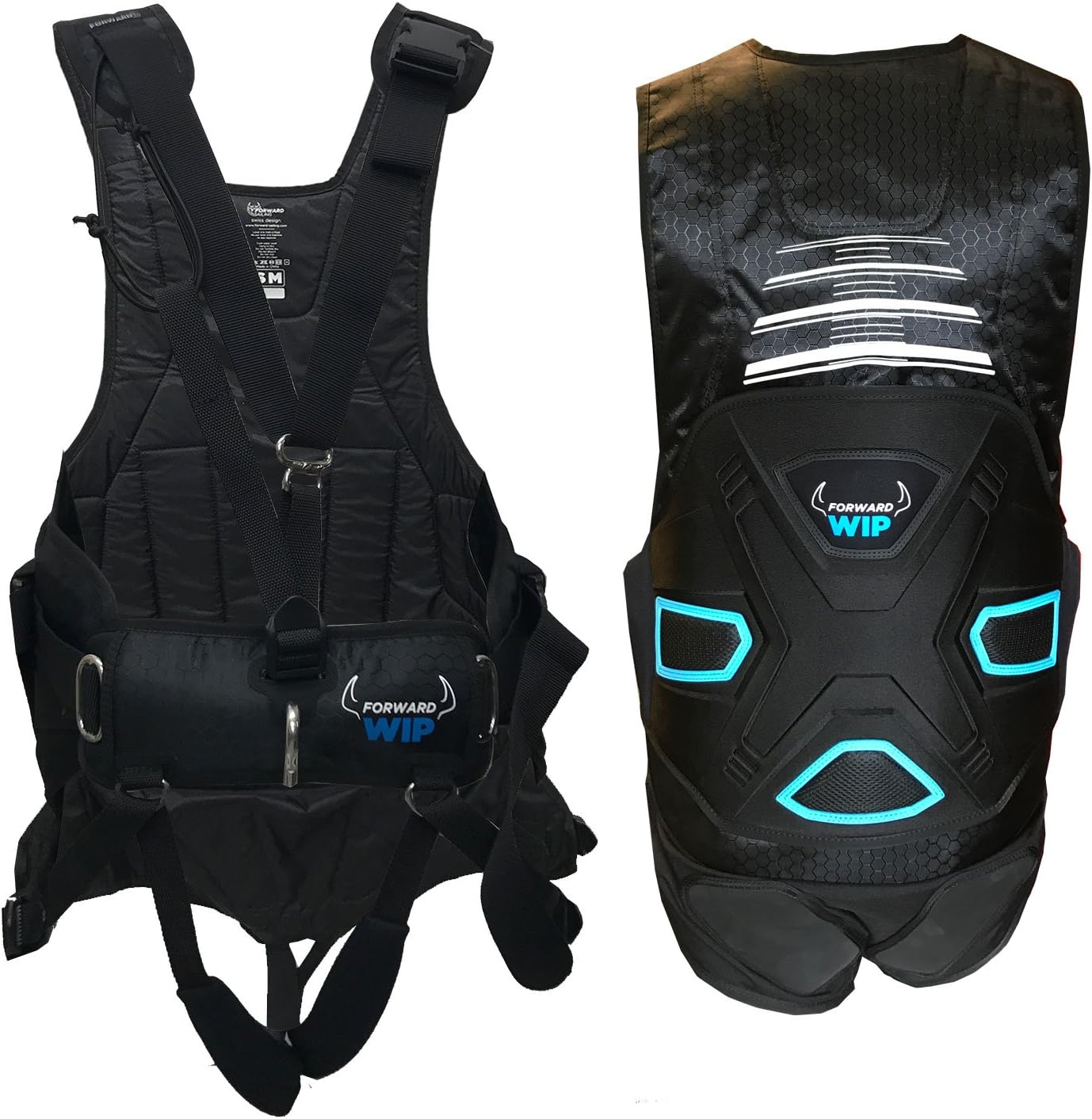 Forward Sailing EXO Trapeze Harness with Lumbar Support L