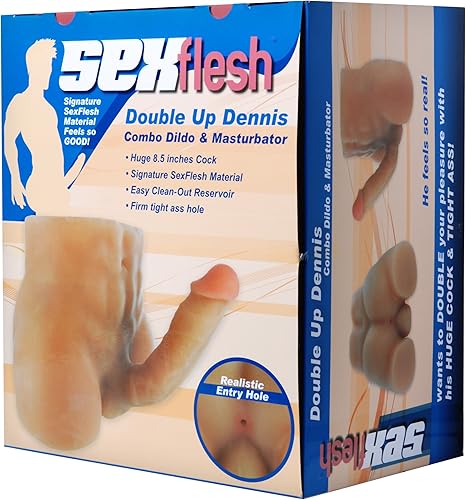 Miniatura 4 de SexFlesh Double Up Dennis trasero realista 3D