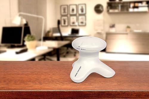 Miniatura 5 de GLOBAL RELAX BONNO Masajeador corporal vibratorio - Blanco (nuevo modelo 2023) - Masaje Shiatsu, anticelulitis, reflexología, acupresión - Masaje