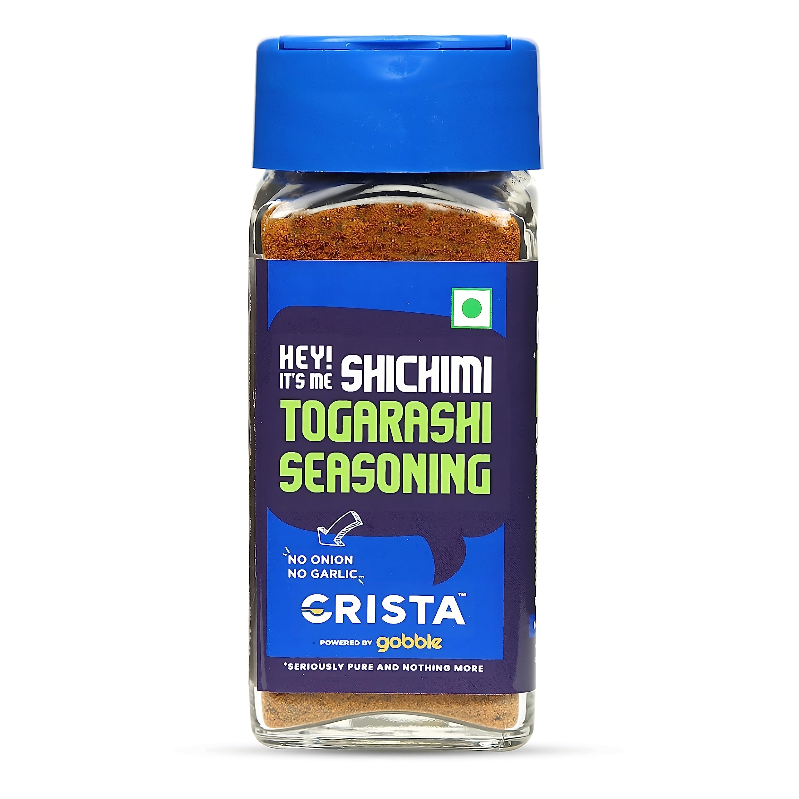 CRISTA Japanese Shichimi Togarashi Seasoning | No Added Sugar | Cholesterol Free | Trans Fat Free | Zero added Colours, Fillers, Additives & Preservatives | 45 gms (B09Z6QN9VQ) Amazon Price History, Amazon Price Tracker