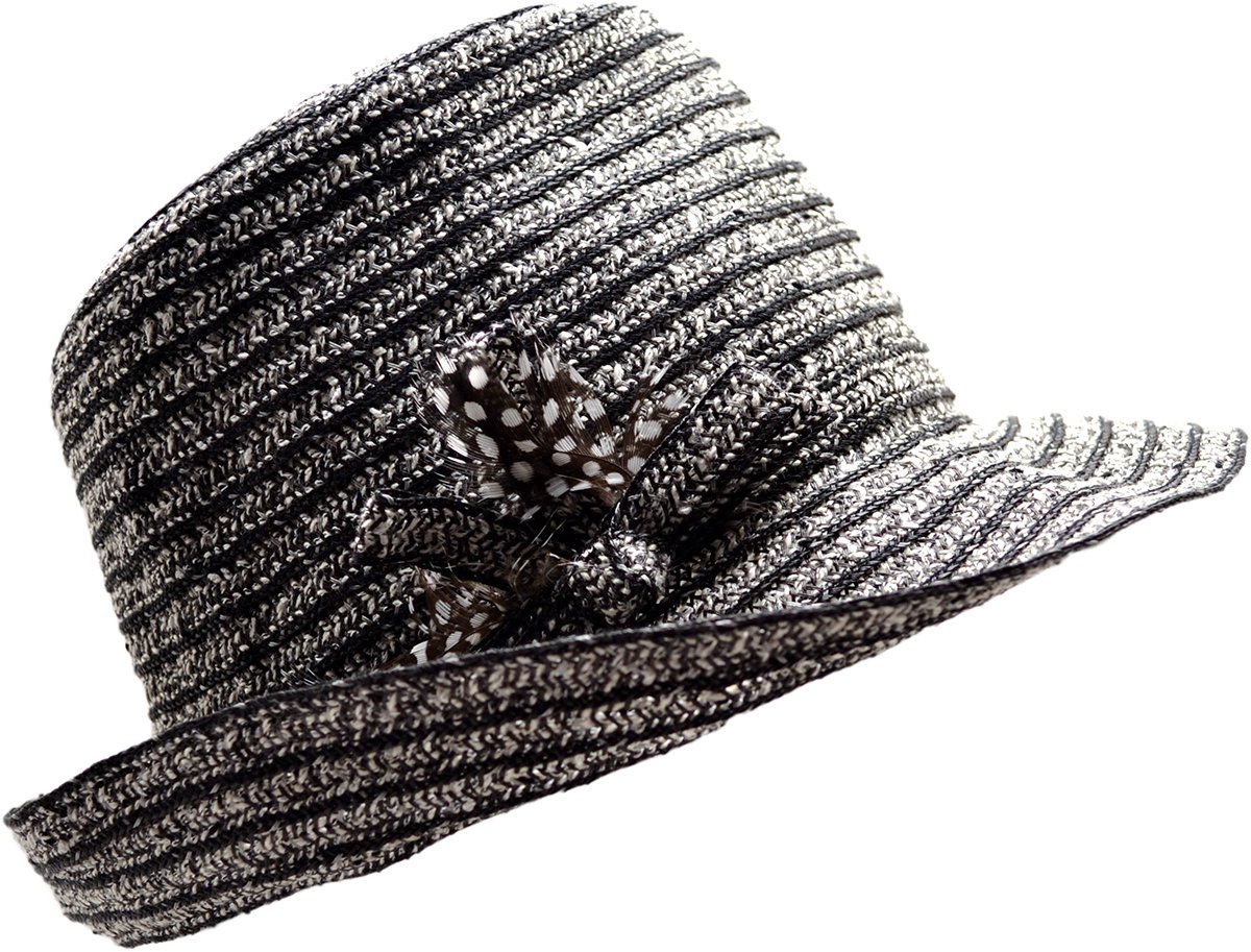 August AccessoriesBoho Braid Large Cloche/Fedora