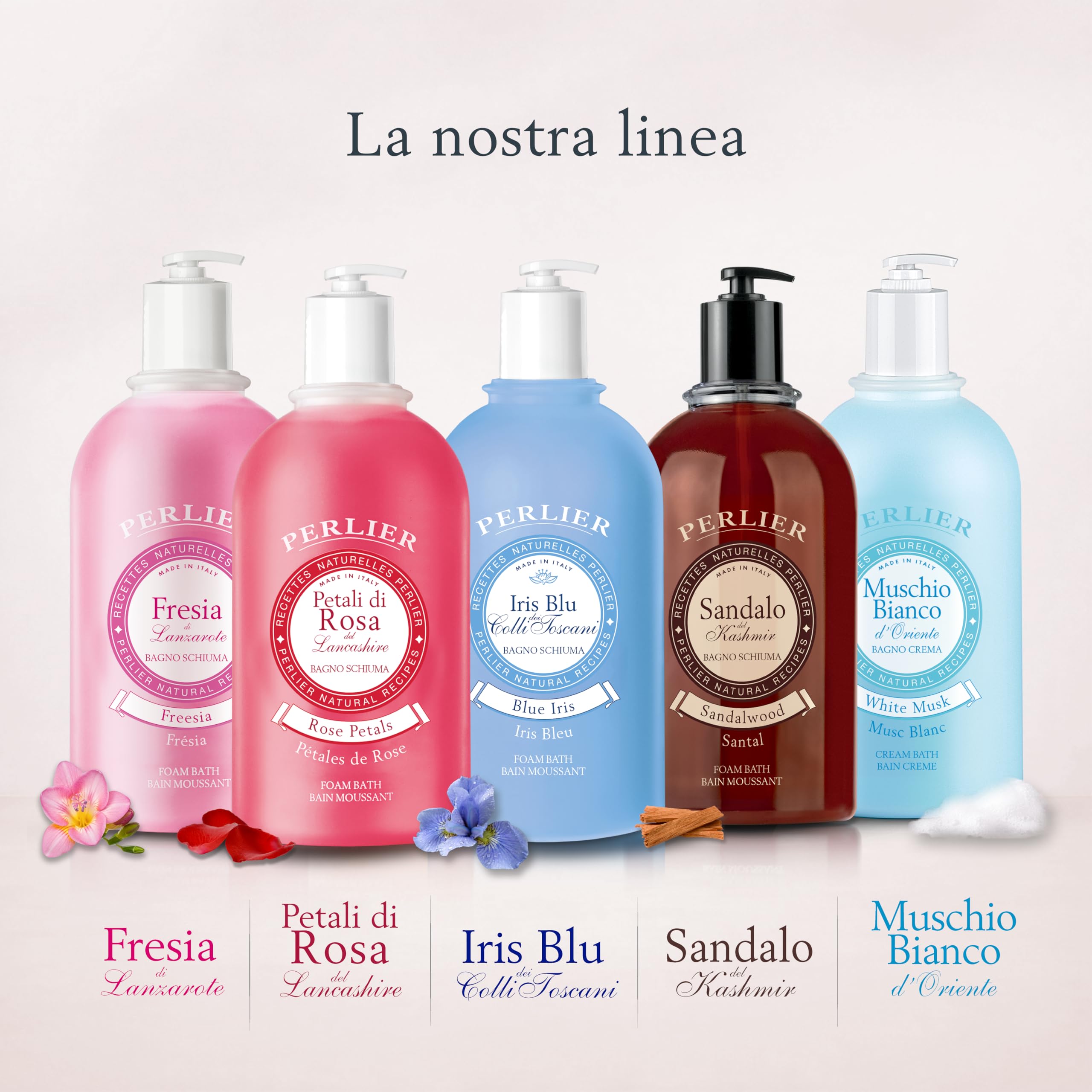 Perlier Bagno Schiuma Sandalo - 3000 ml con dosatore
