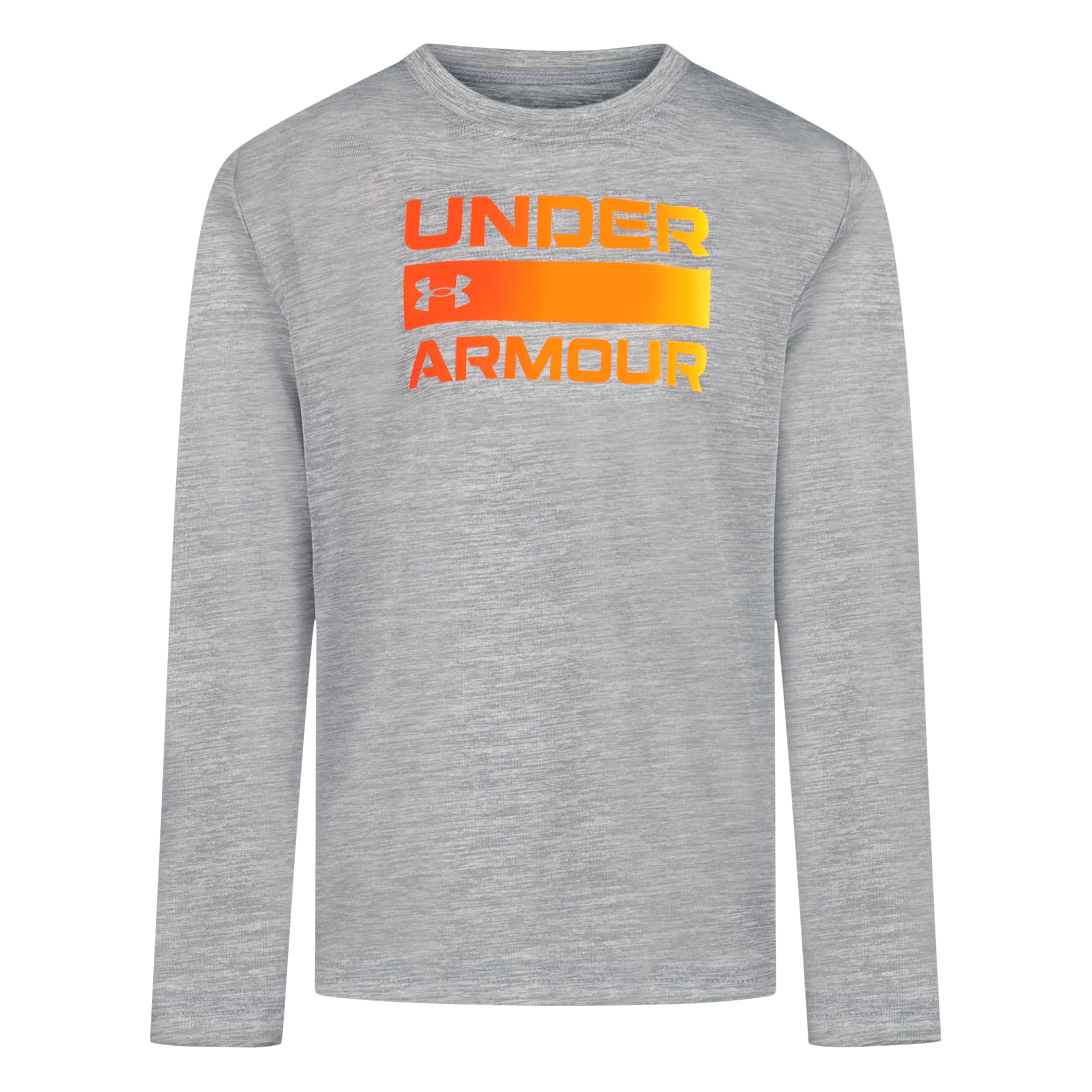 Under Armour Boys' Long Sleeve Logo Graphic T-Shirt, Lightweight &amp; Breathable, Relaxed Fit