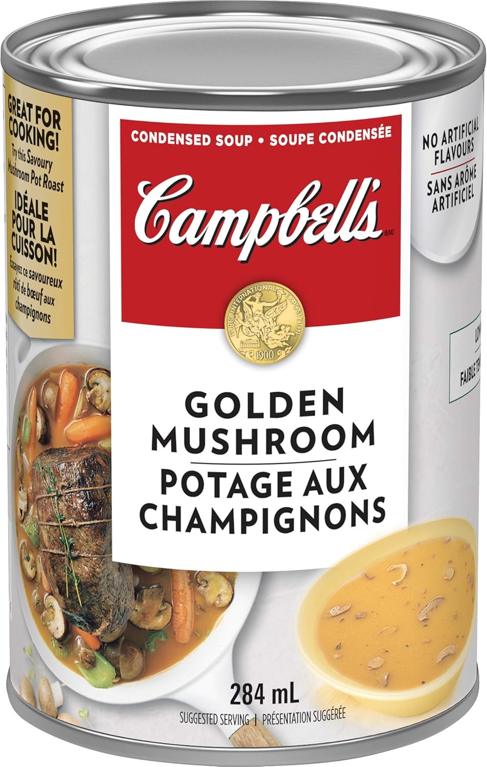 Campbell's Golden Mushroom Soup, 284 mL (Packaging May Vary) Amazon.ca Grocery & Gourmet Food