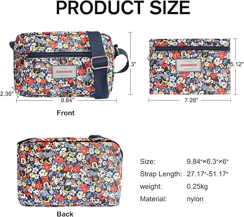 Miniatura 4 de Bolsas cruzadas para mujer, ligeras, mini bolsas cruzadas, bolsa de uso diario, monederos pequeños, bolsa de hombro de viaje, bolsos de mano para