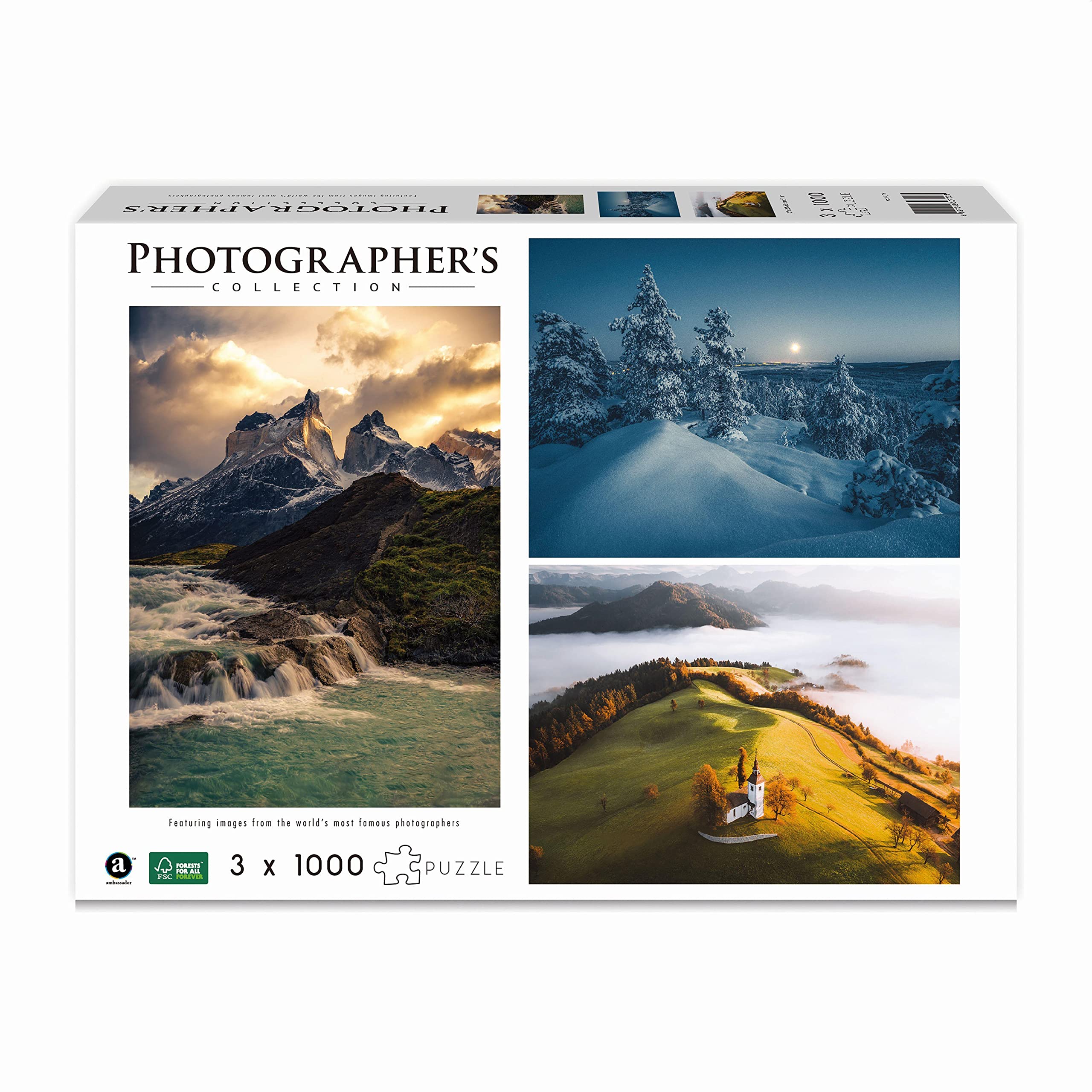 Ambassador Dolomiti Puzzle 1000 Pezzi - Photographer's Collection, Foto Di Tobias Hägg, Paesaggio Montano