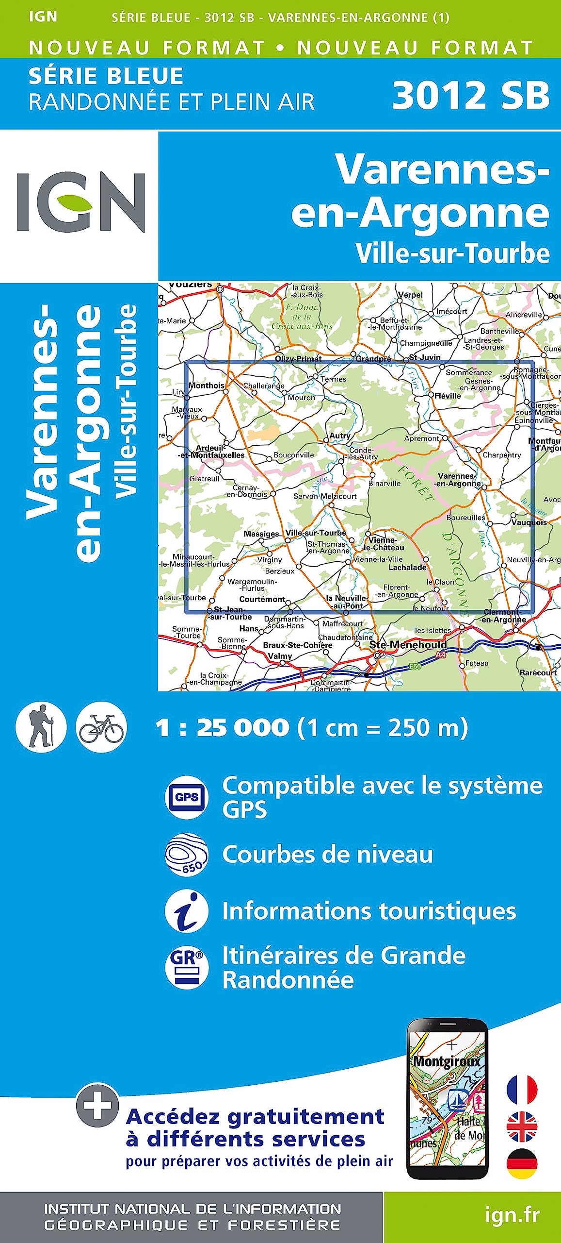 Varennes-en-Argonne / Ville-sur-Tourbe (3012) (Série Bleue)