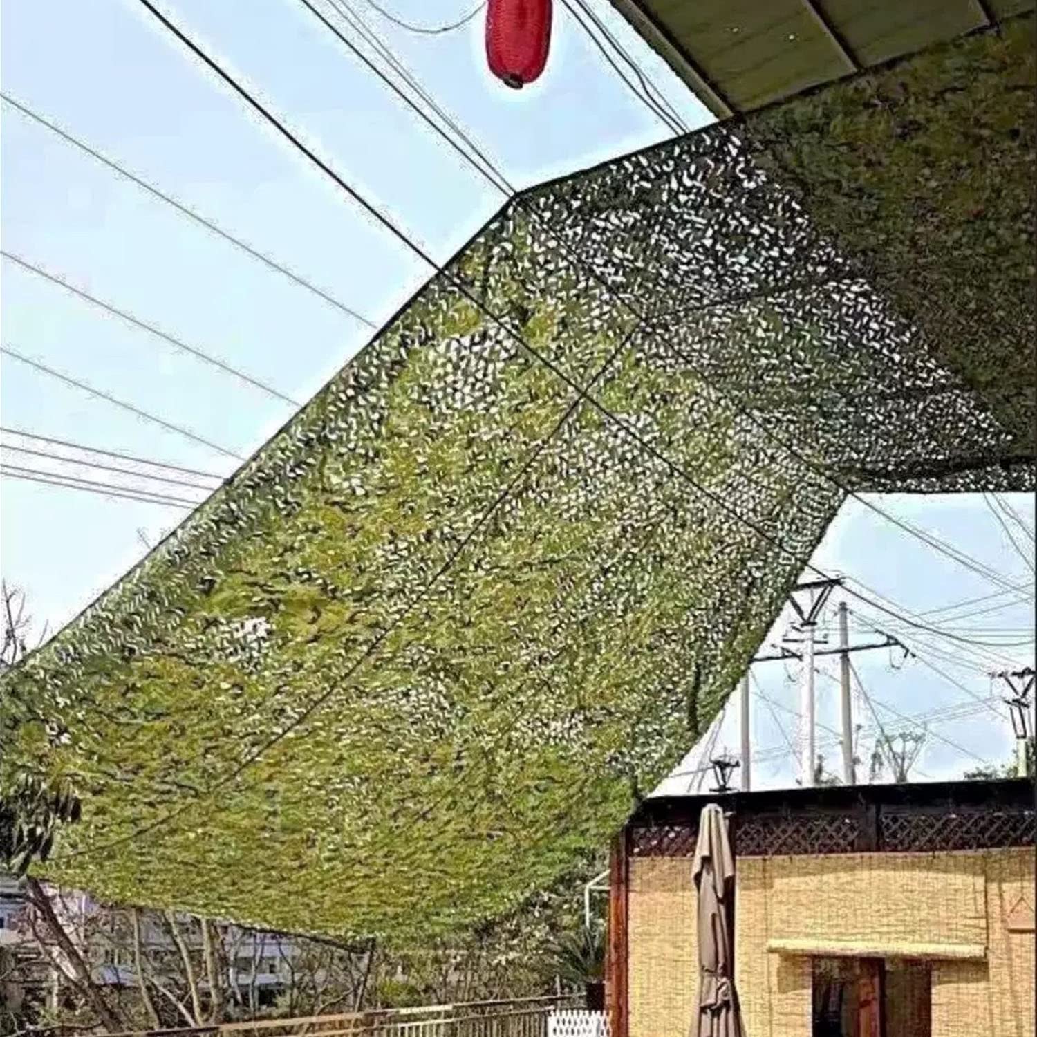 Rete Mimetica Militare - Poliestere Oxford Per Caccia, Campeggio, Giardino (1.5x2m Fino 5x6m) - Foto 9