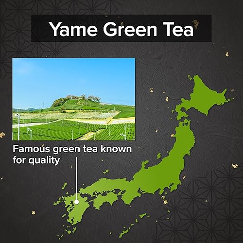 Miniatura 5 de Granja Onkatsu Serie Yame Matcha - Grado premium y ceremonial - Té japonés hecho en Japón - Etiqueta inglesa (grado ceremonial de Yame)