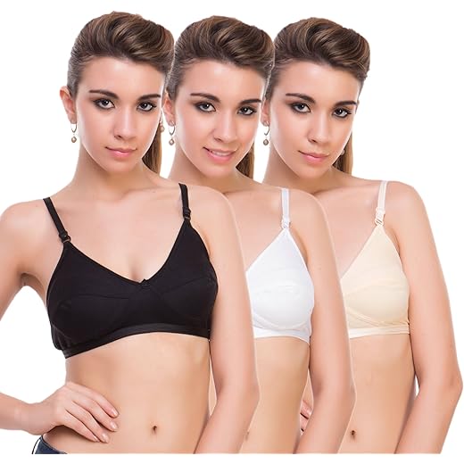 Cotton Women Lingerie Set Pack of 3 3 in