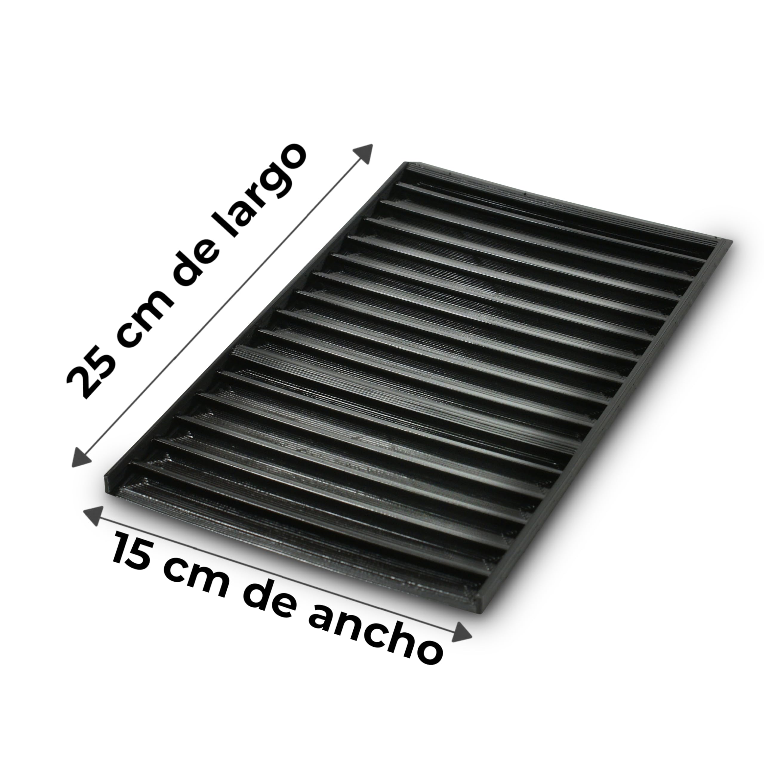 Alfombra para Lavar Oro de Goma, Negra, Resistente, Alfombra para Oro, Recortable, Alfombra para canaleta Oro, construya Usted Mismo su canaleta para Lavar Oro.