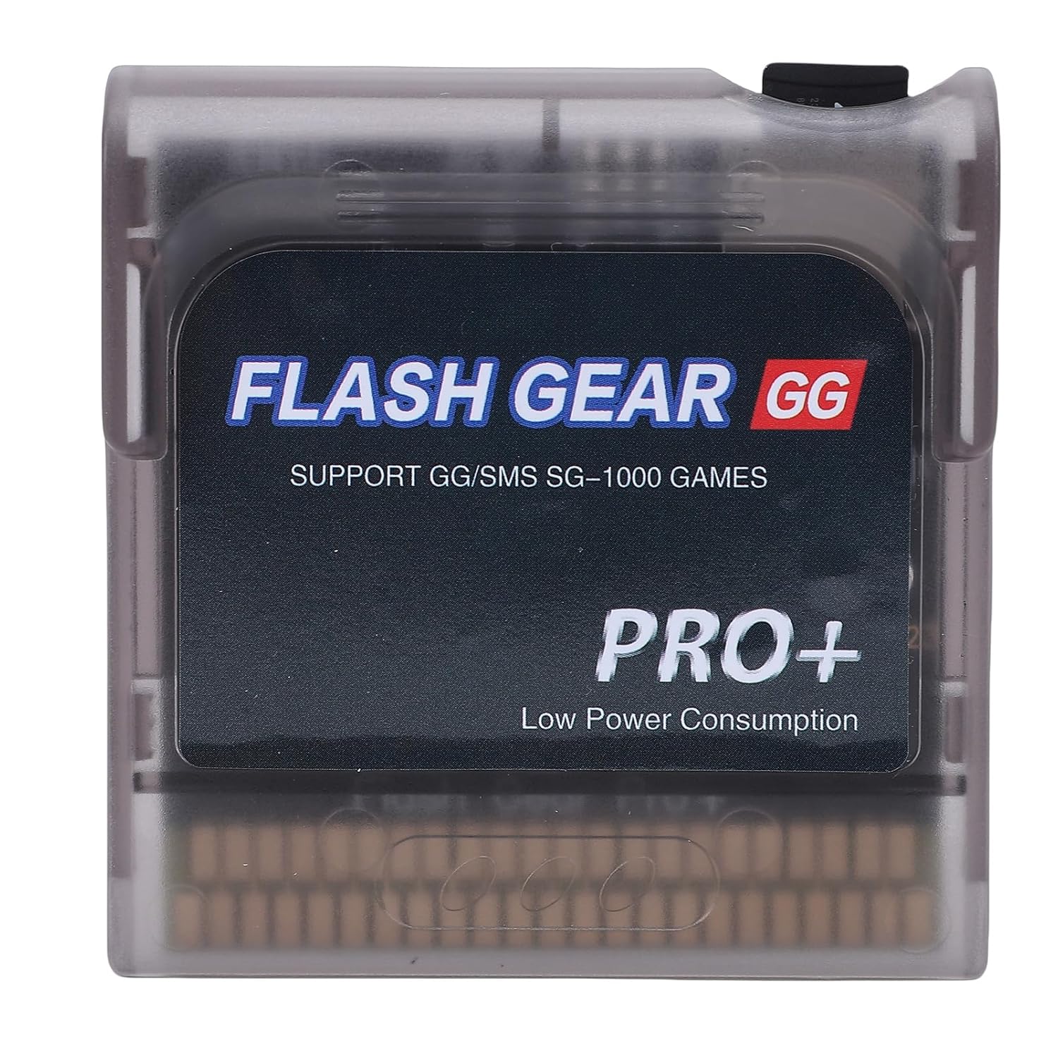 Zyyini Flash Memory Card, 600 in 1 Flash Game Cartridge with Built in 4GB Memory, Support for GG Game Gear Console