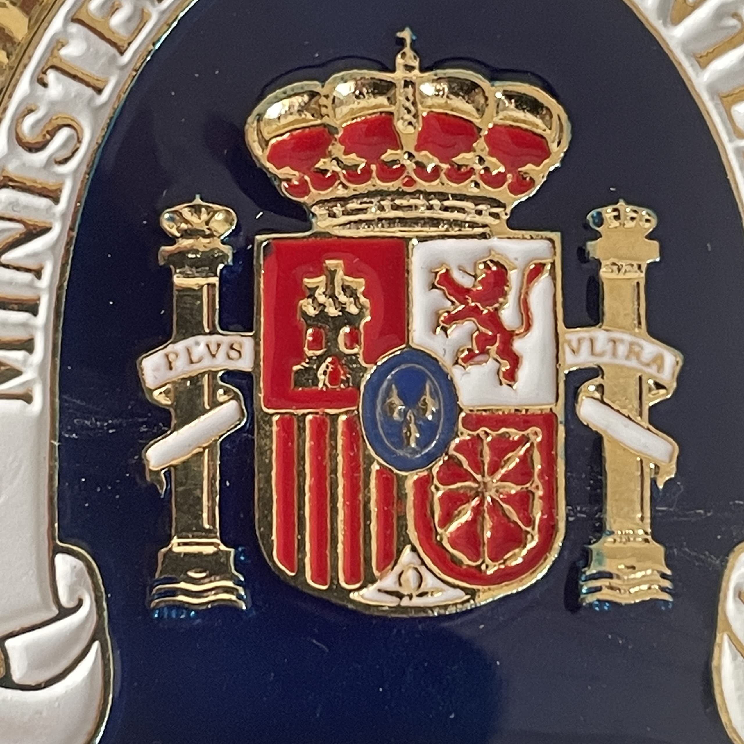 ADCSHOP, Plaque Private Security Ministry of Interior, enamel effect color on metal zamak -measures 6.5 cm - Image 3